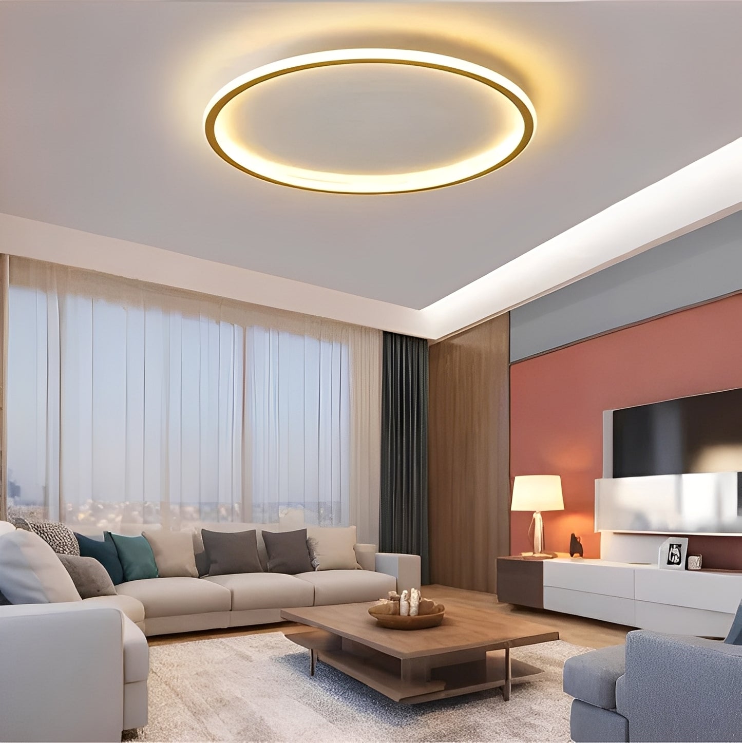 Yeri – Schlichte und elegante LED-Deckenlampe