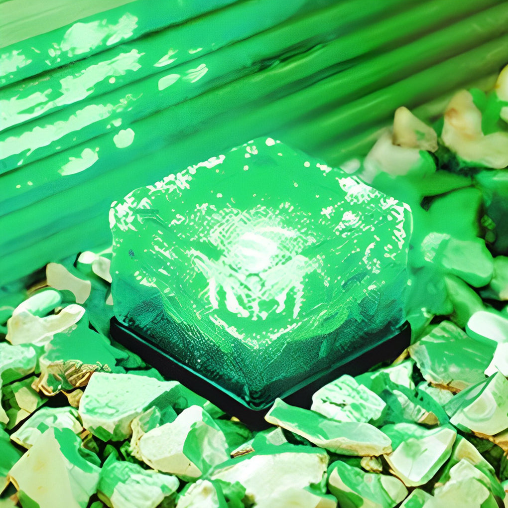 Ayla – Solar Eisziegel Gartenlampe