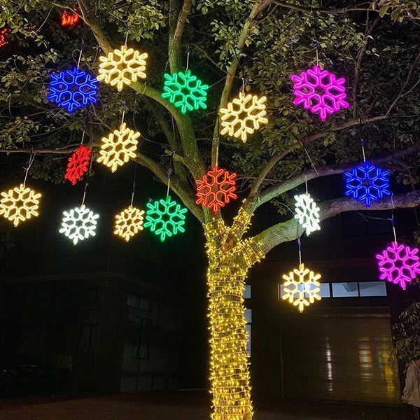 Yukina – Weihnachts-LED-Schneeflockenlicht