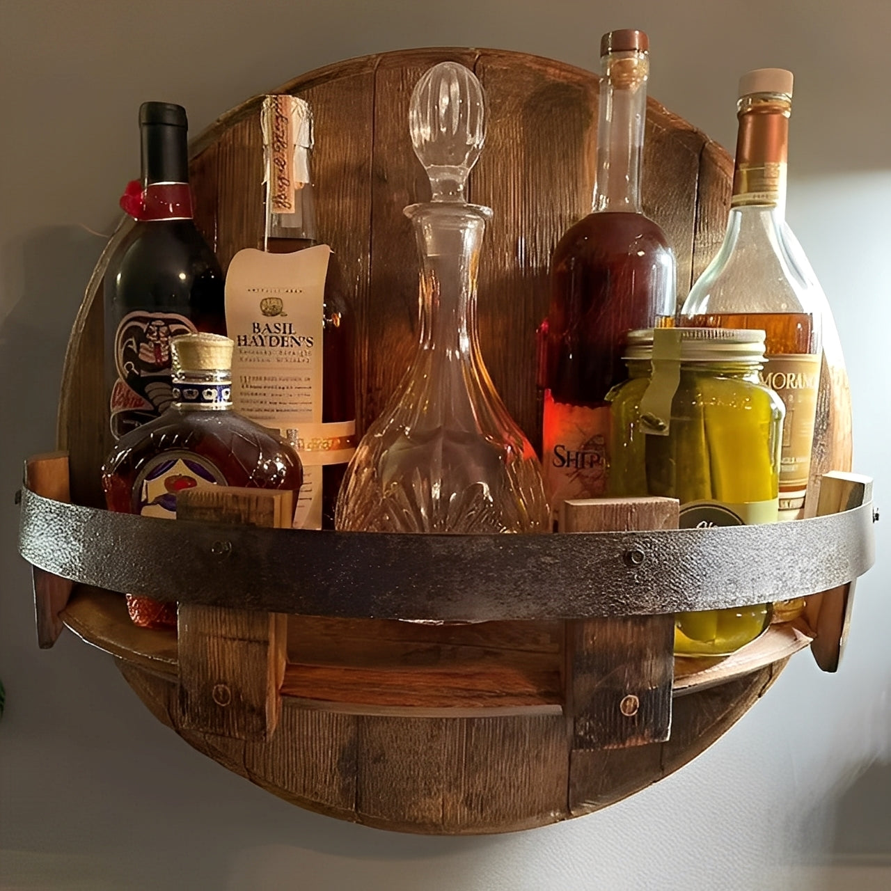 Elias – Holz-Wein- & Whiskeytisch