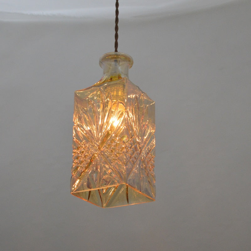 Elva – Modern Glasflaschen LED Lampe