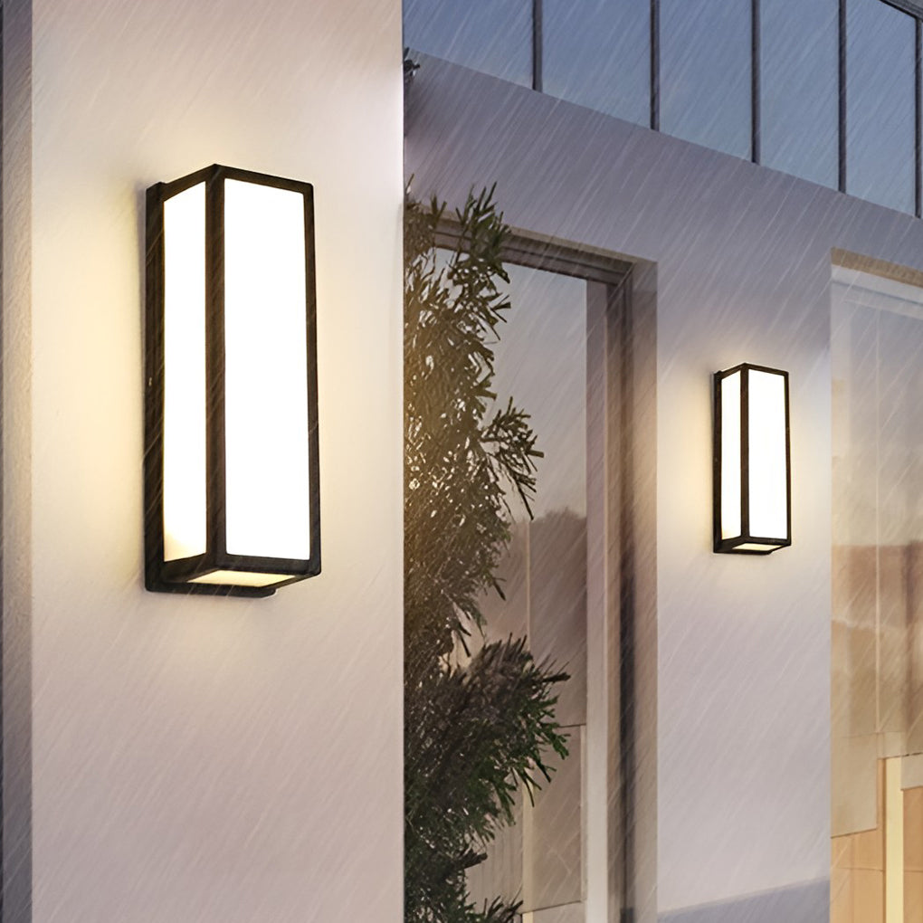 Sakura – Rechteckige LED Wandleuchte