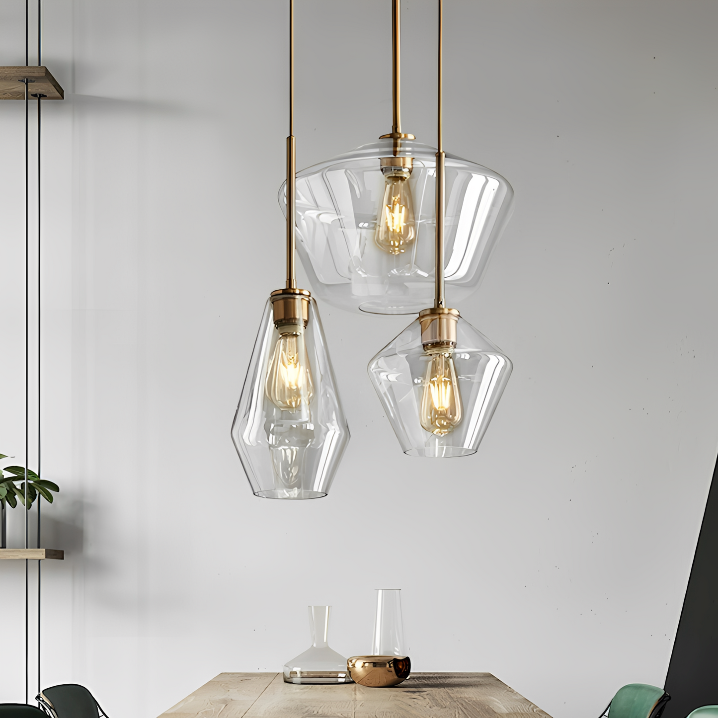 Jenela – Nordic Minimalistische Glas-Pendelleuchte