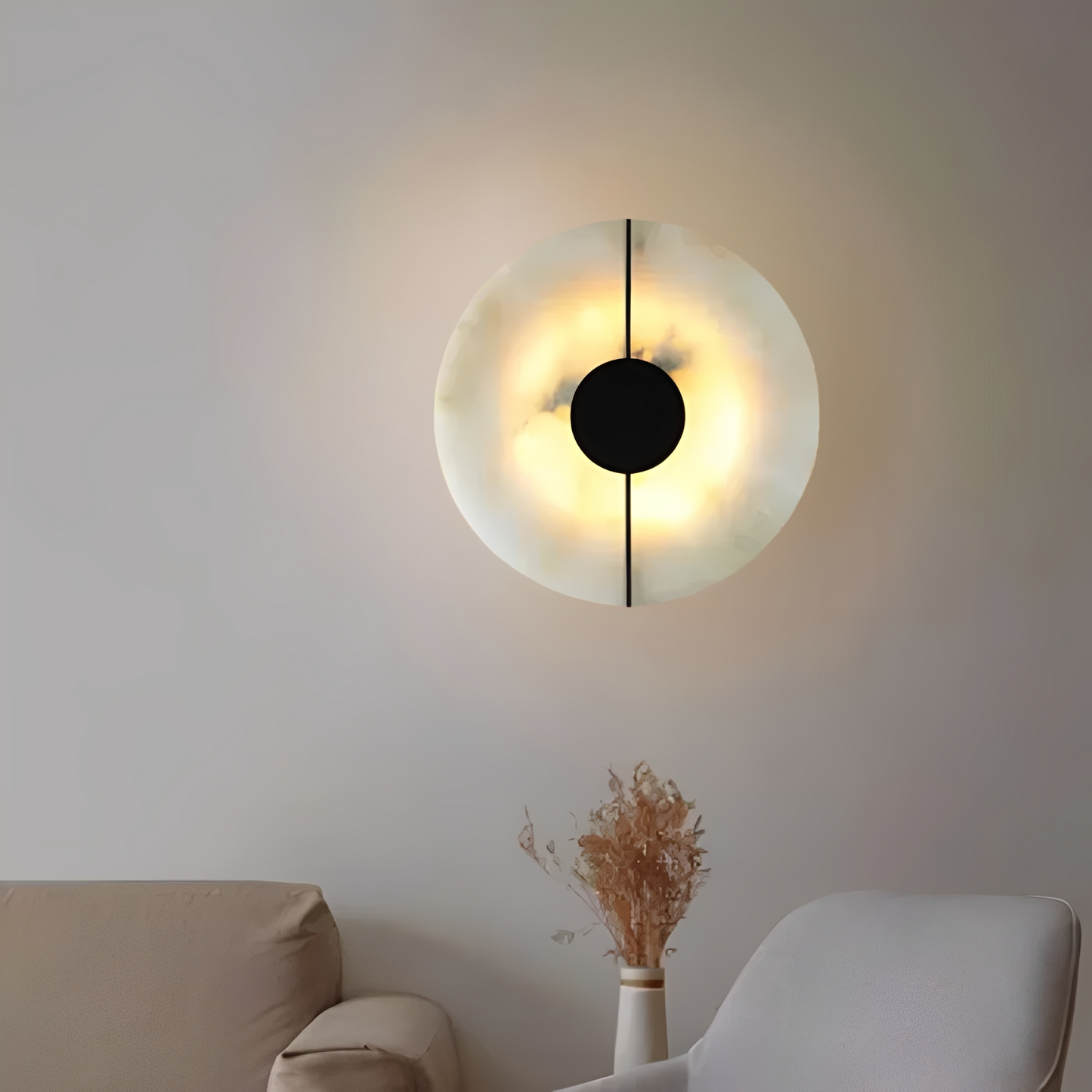 Lukas – Elegante Marmor-Wandlampe