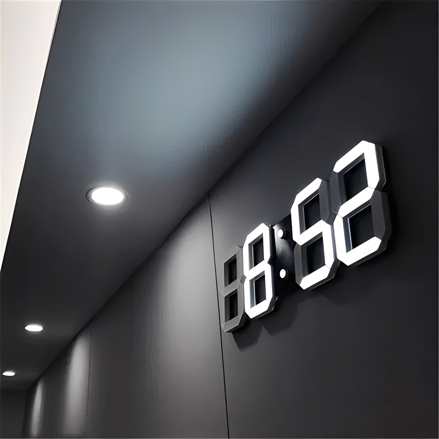 Nyvox – Moderne 3D LED-Digitaluhr