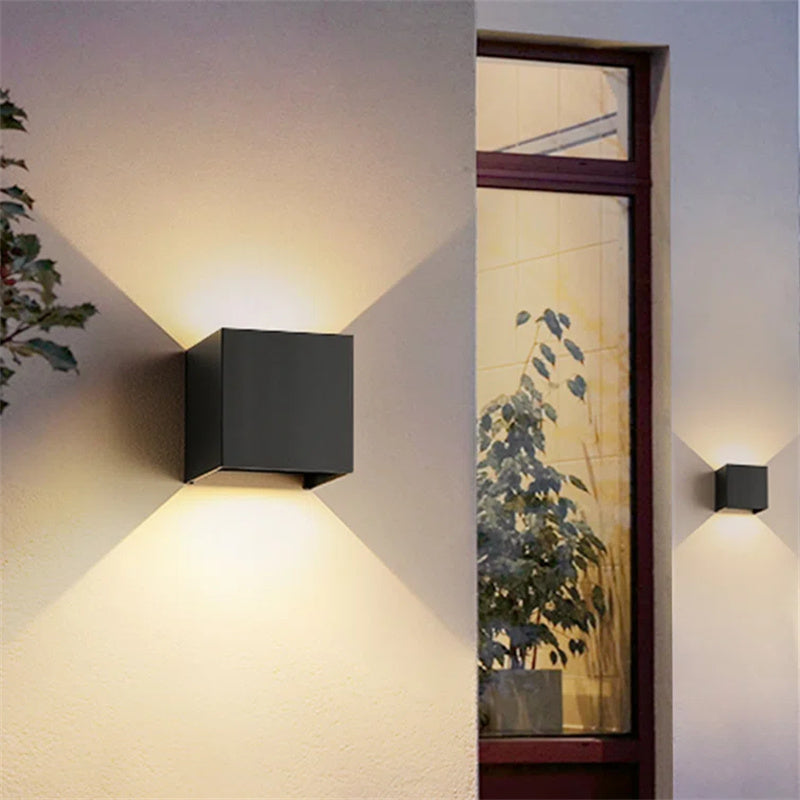 Jeanna – LED Balkon-Wandlampe
