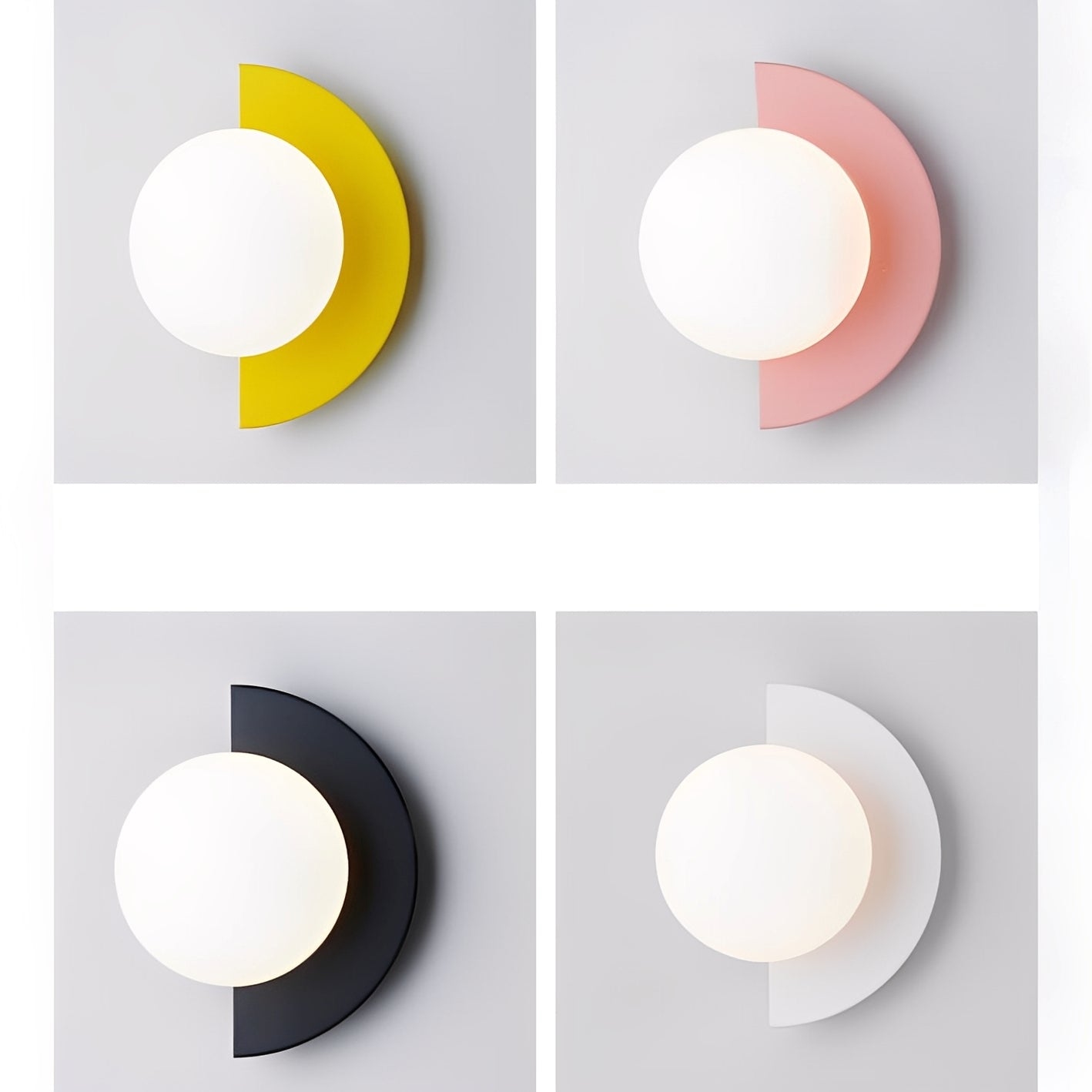 Lia – Bunte Wandlampe für Akzentwände