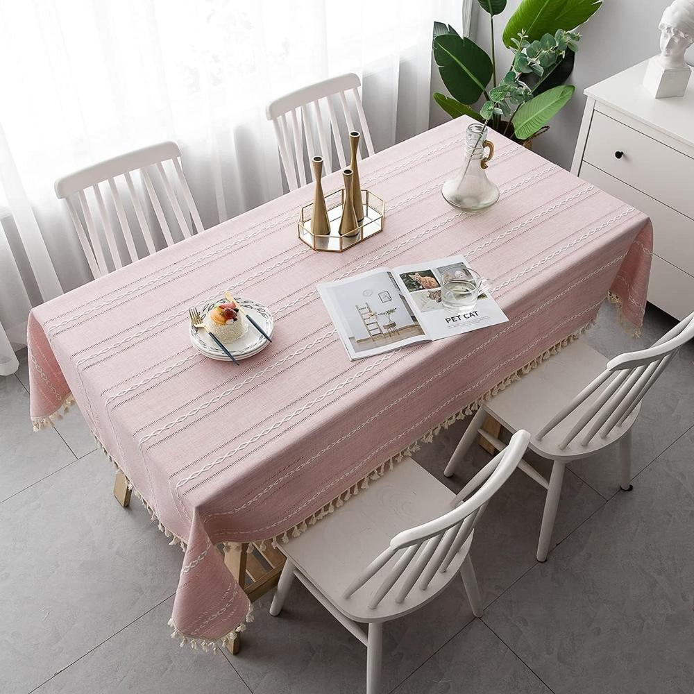 Bailey – Elegante Baumwoll-Leinen-Tischdecke