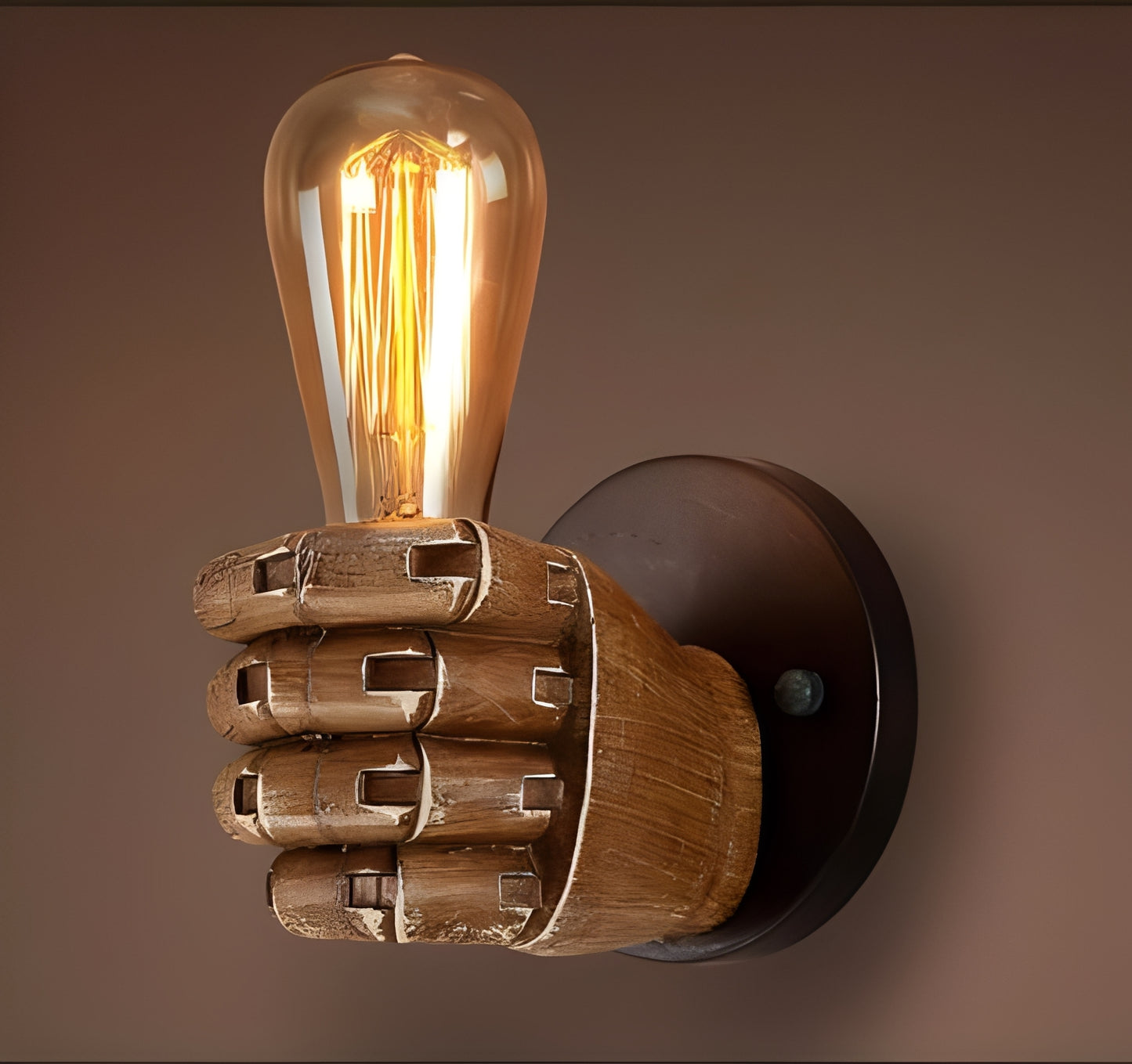 Magnus – Retro Handmodell Wandlampe