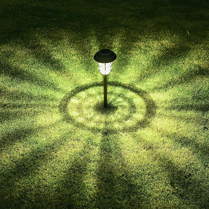Miyu – Solar LED Gartenleuchte im Streifen-Design