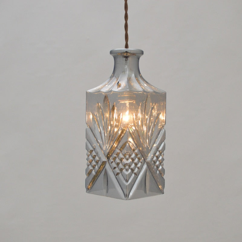 Elva – Modern Glasflaschen LED Lampe