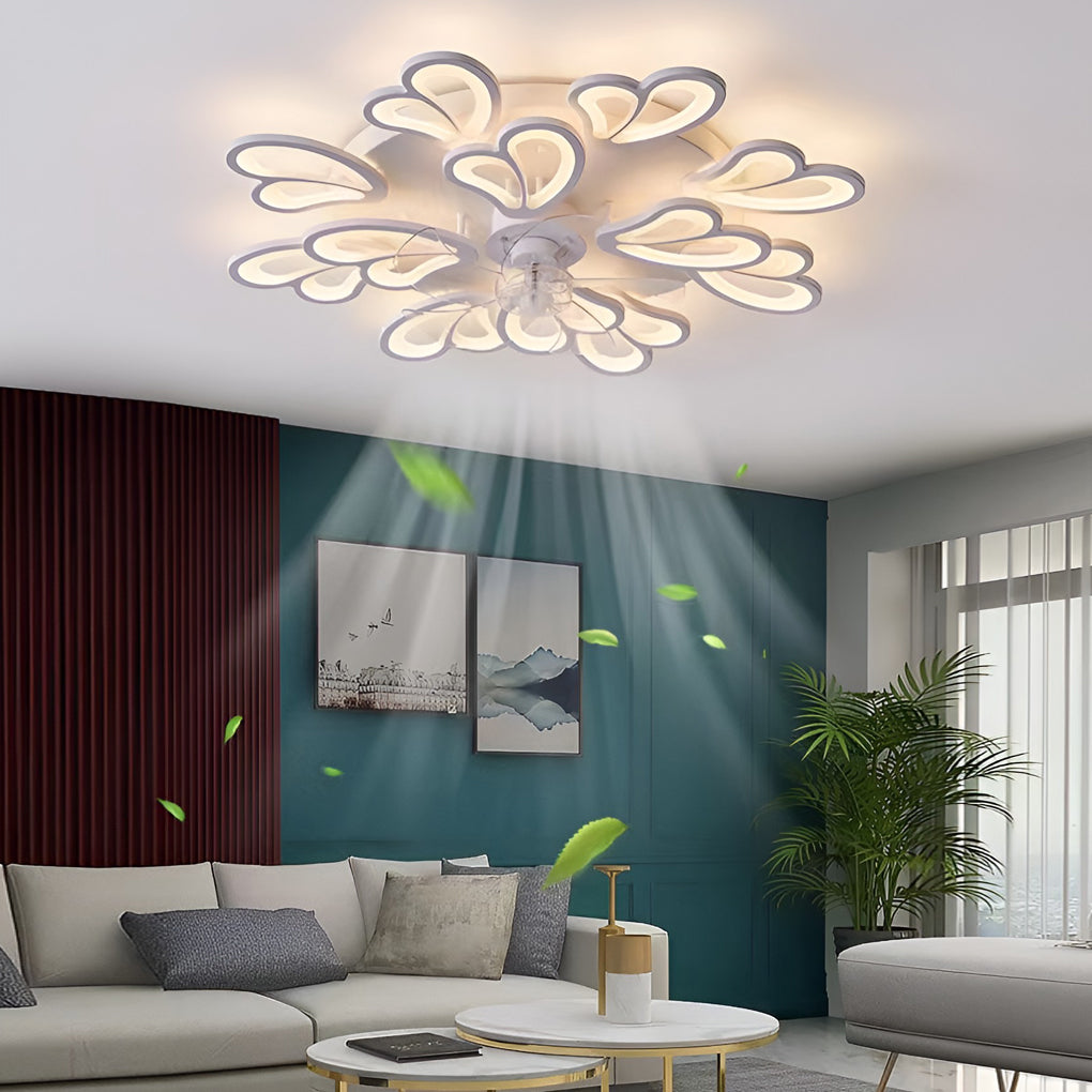 Airi – Moderner Deckenventilator mit Lampe