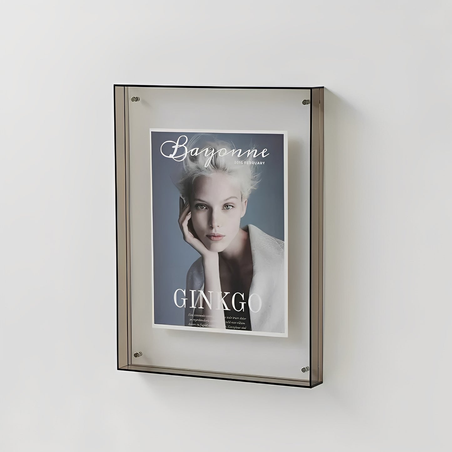 Clara – Transparenter DIY-Fotorahmen aus Acryl