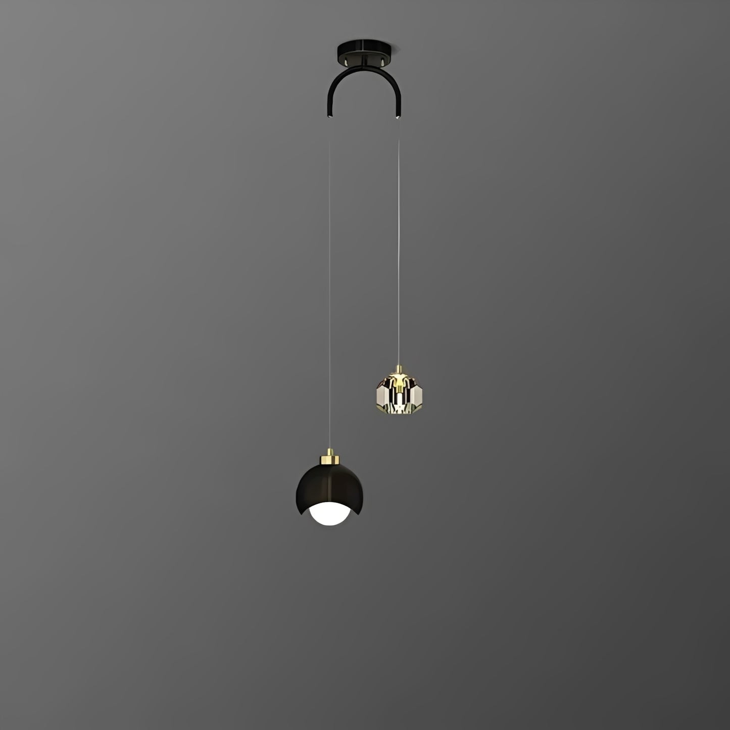 Laylah – Moderne Kristall-Pendelleuchte
