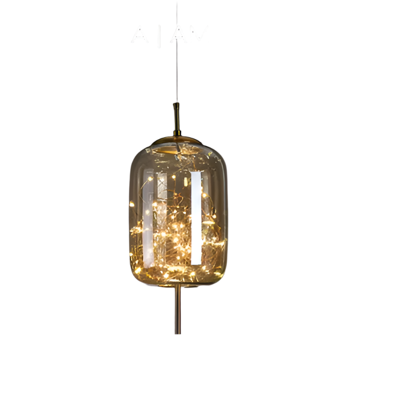 Ellyse – Pendelleuchte mit funkelndem Glasdesign: Klassische Eleganz trifft moderne Magie