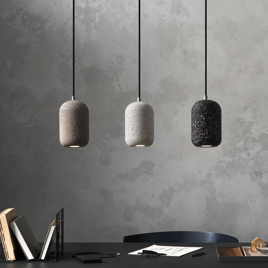 Kjell – Industrielle Beton-Pendelleuchte