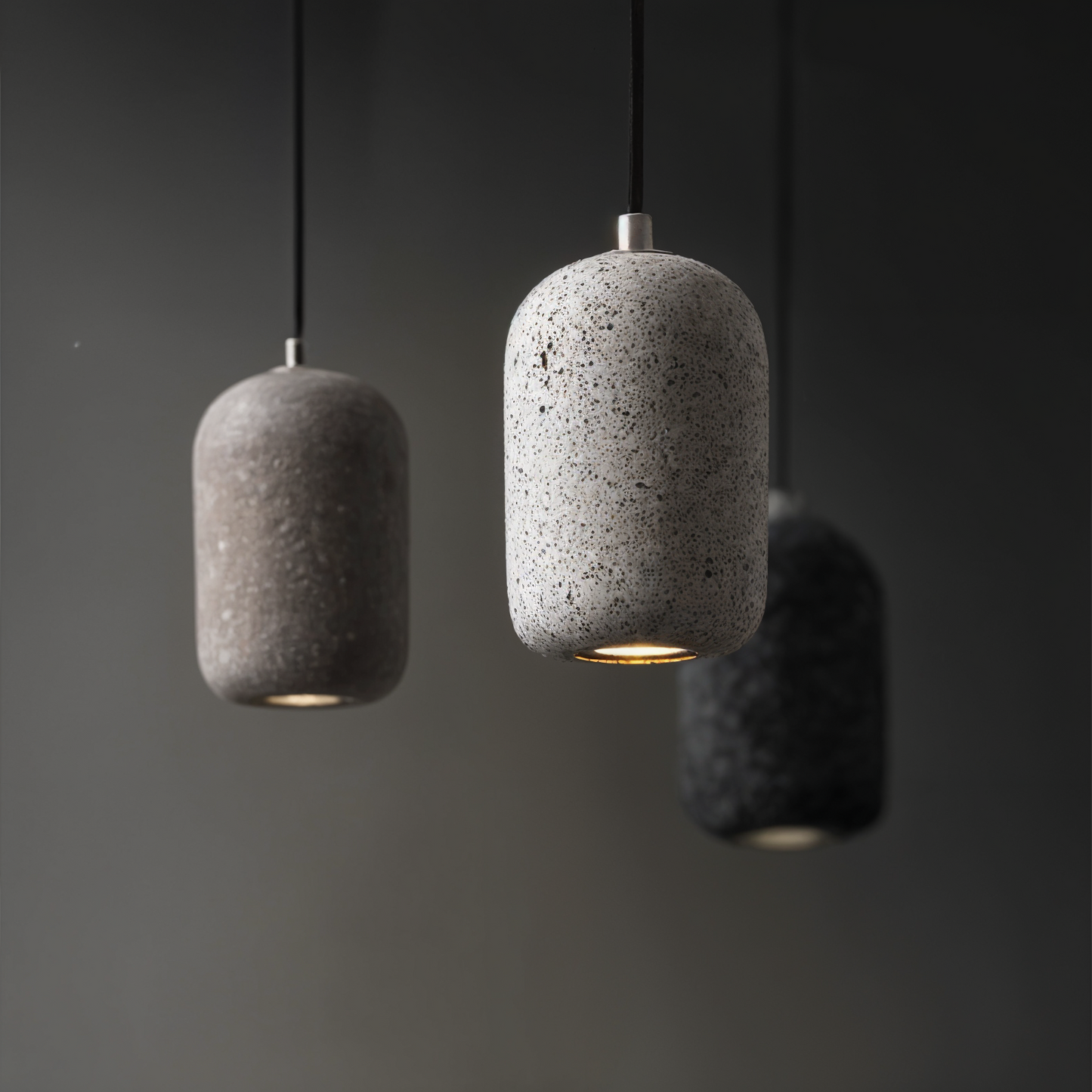 Kjell – Industrielle Beton-Pendelleuchte