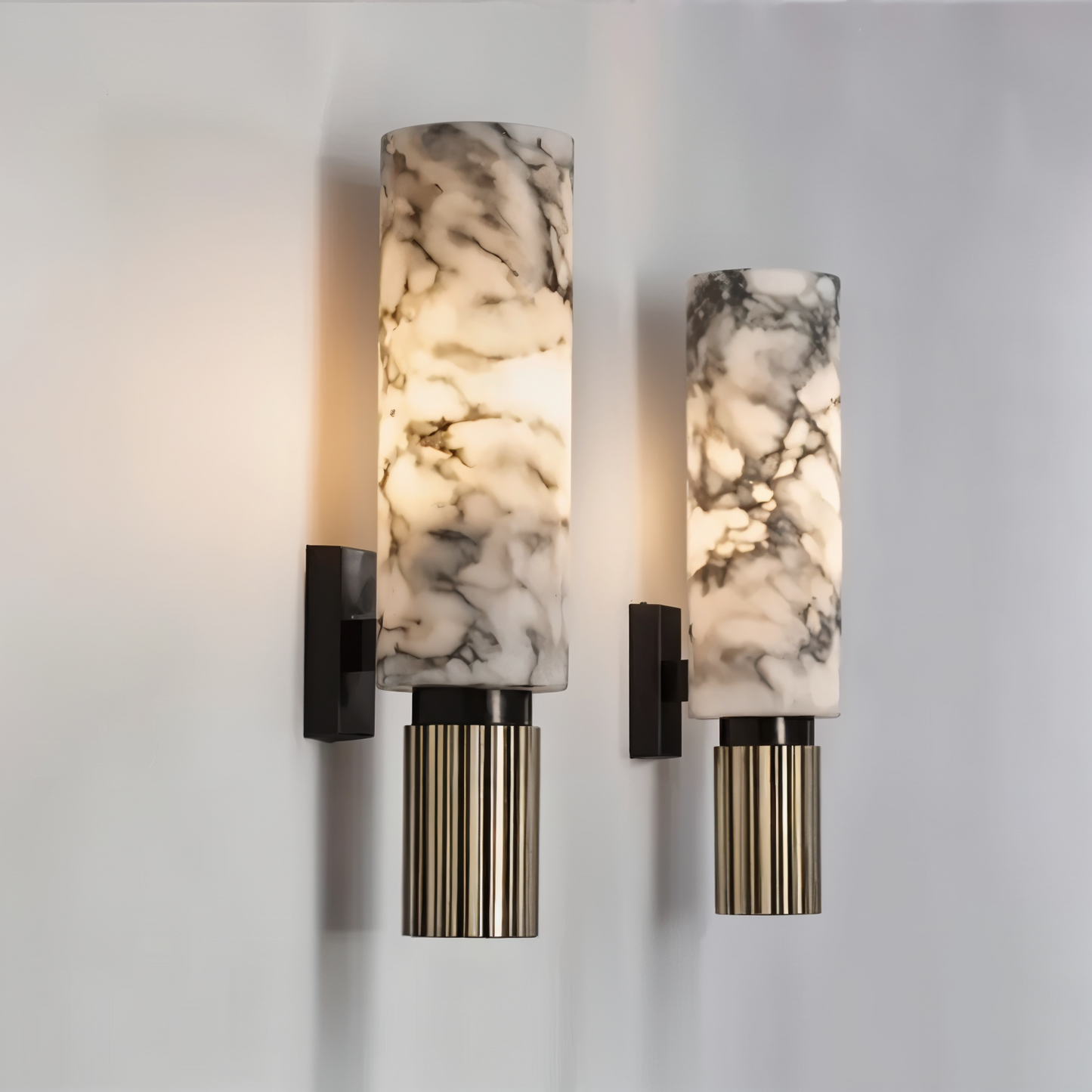 Dawnie – Elegante Marmor-Wandleuchte