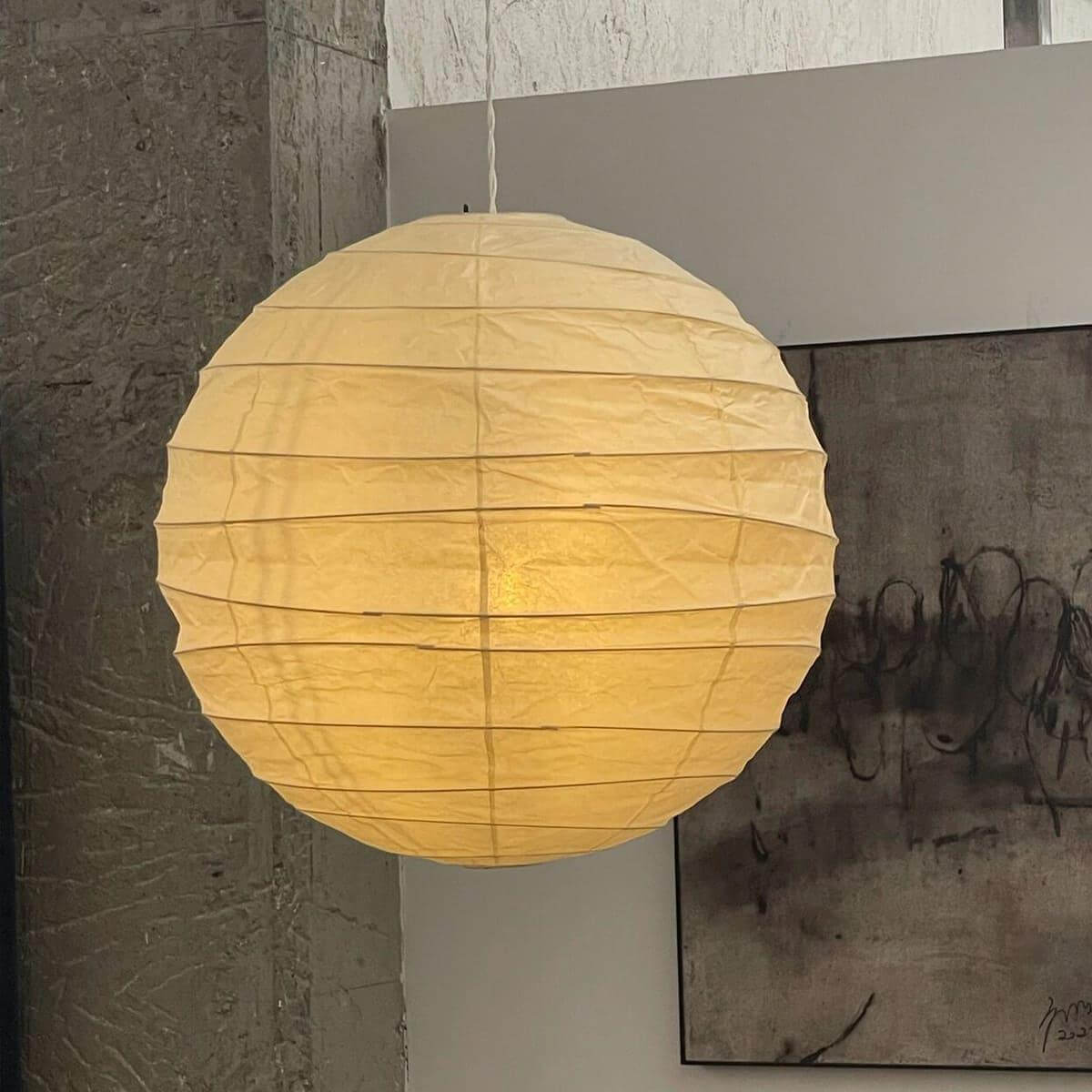 Hoshiko – Reispapier Kugel Pendelleuchte