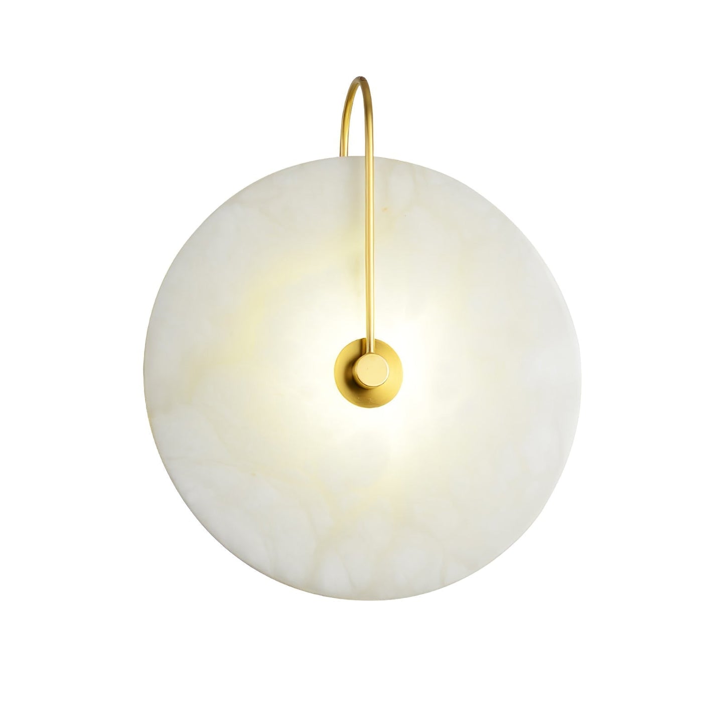 Aveline – LED-Wandleuchte aus Alabasterstein