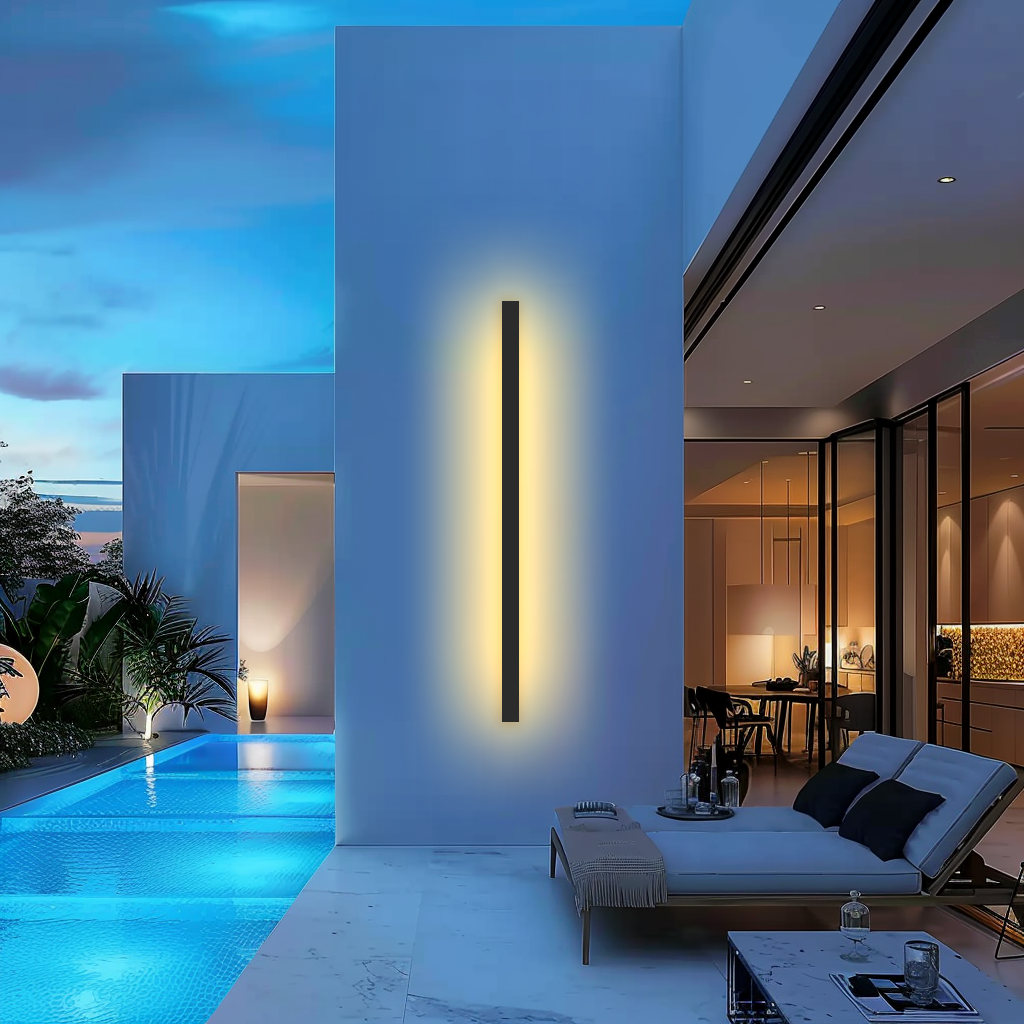 Kumira – Schlanke Outdoor Wandlampe