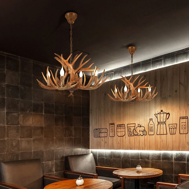 Yukio – Nordischer Geweih Design-Kronleuchter
