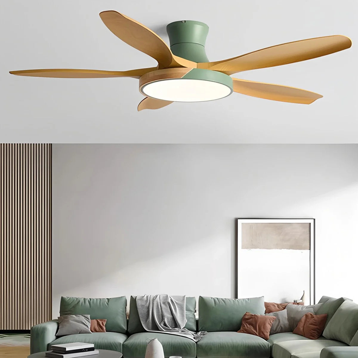 Kazuki – Nordische Ventilator Deckenleuchte