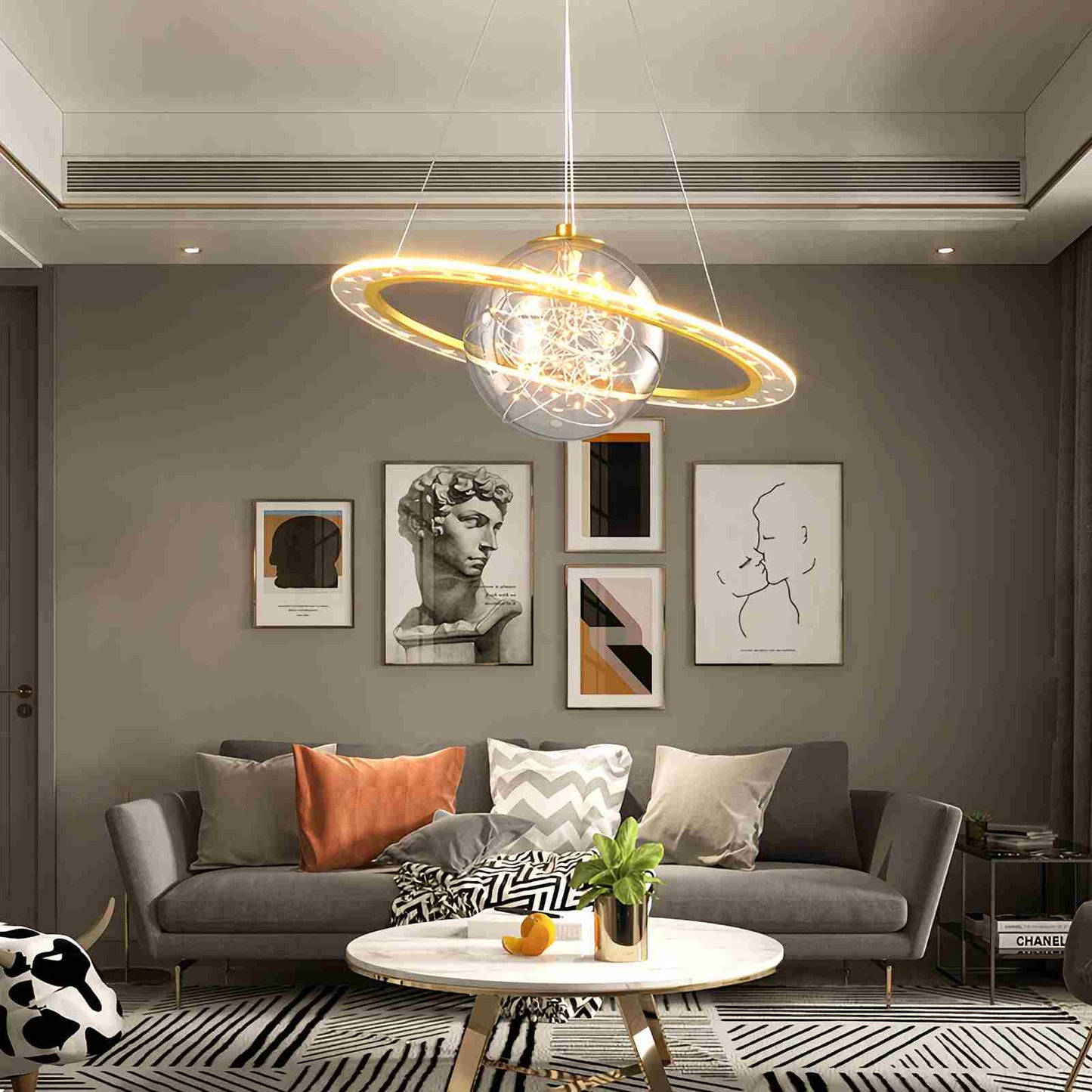 Takara – Luxuriöse LED Hängeleuchte