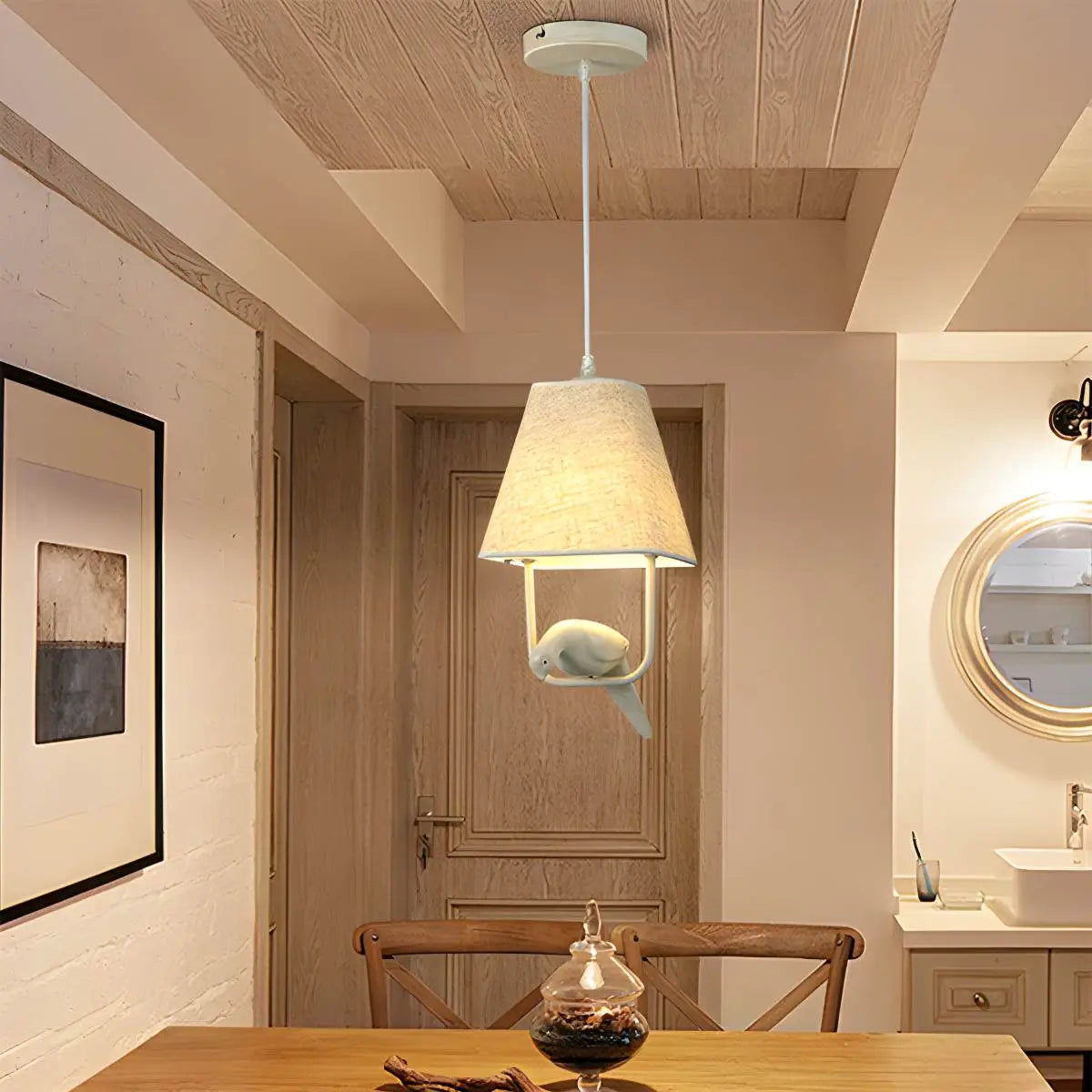 Suzu – Kreative Stoff Deckenlampe