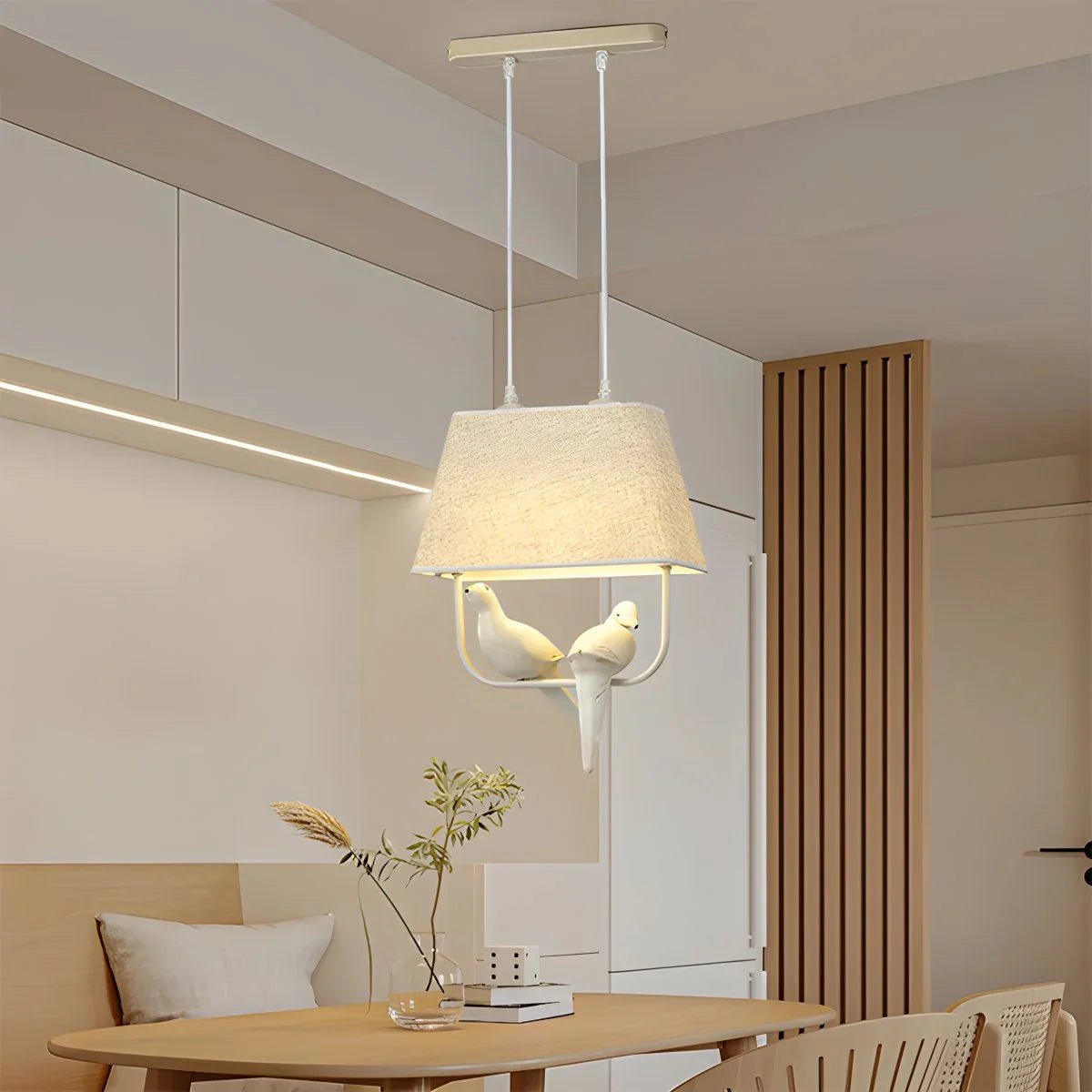 Suzu – Kreative Stoff Deckenlampe