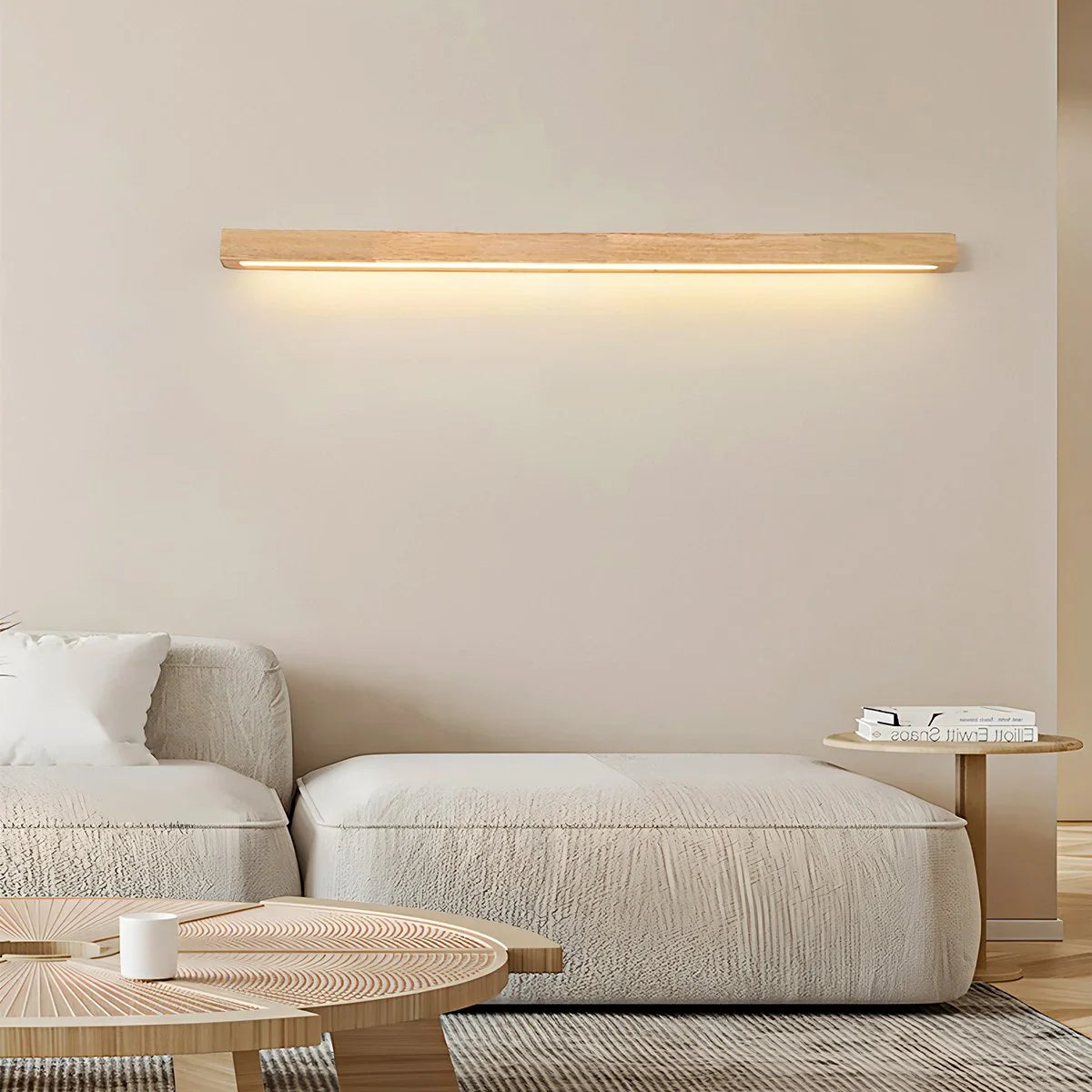 Hinata – Holz Design-Wandleuchte