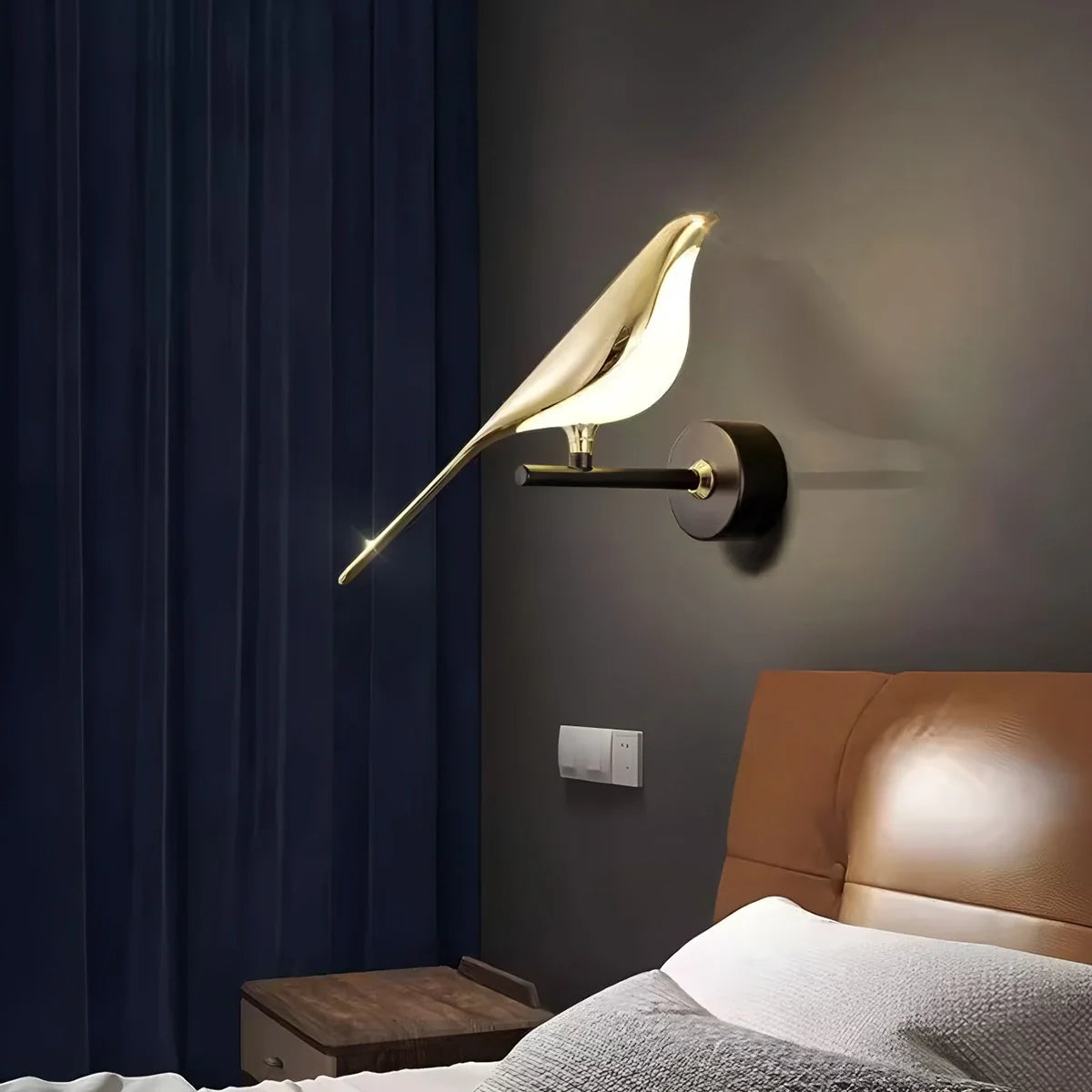 Tsubasa – Vogel Design Wandlampe