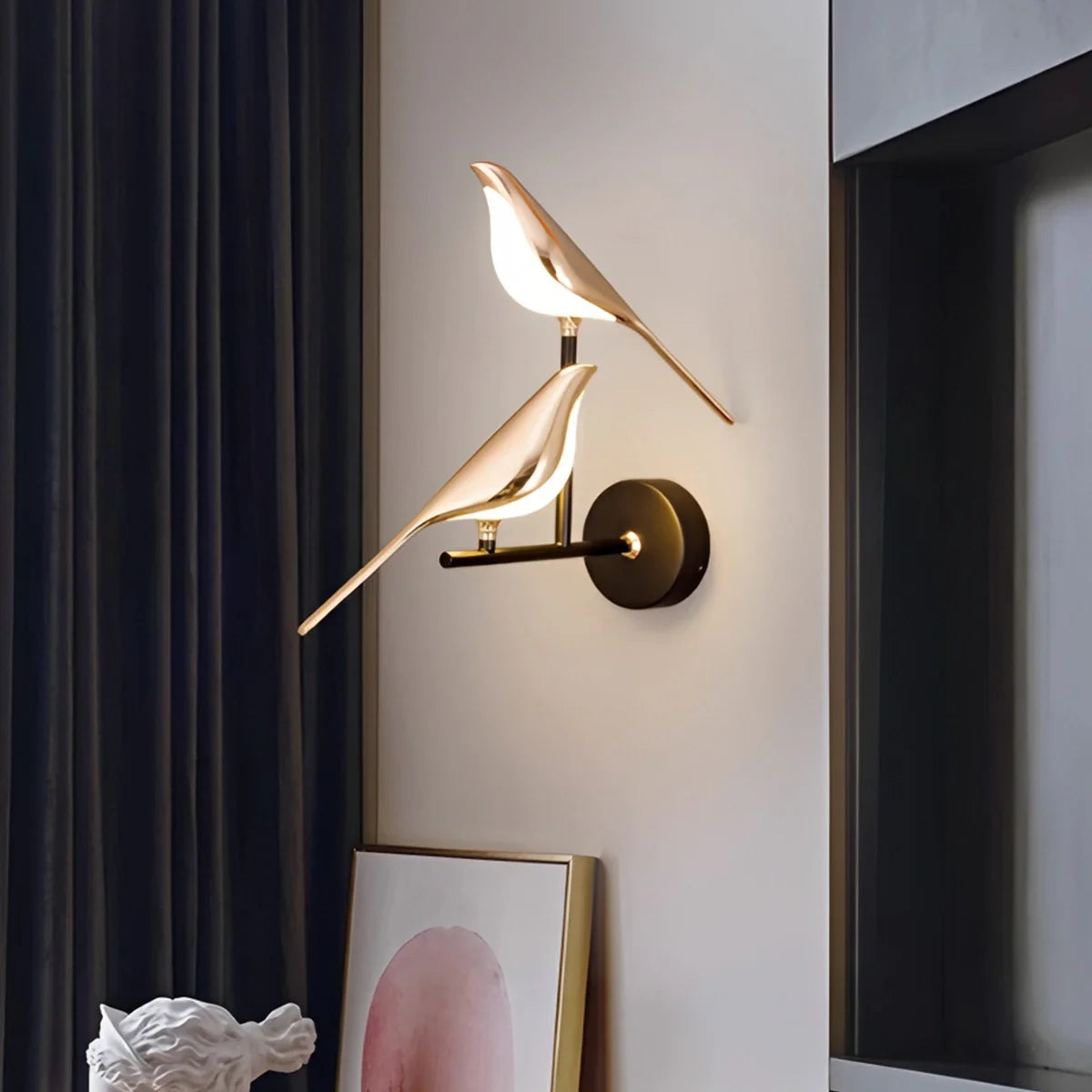 Tsubasa – Vogel Design Wandlampe