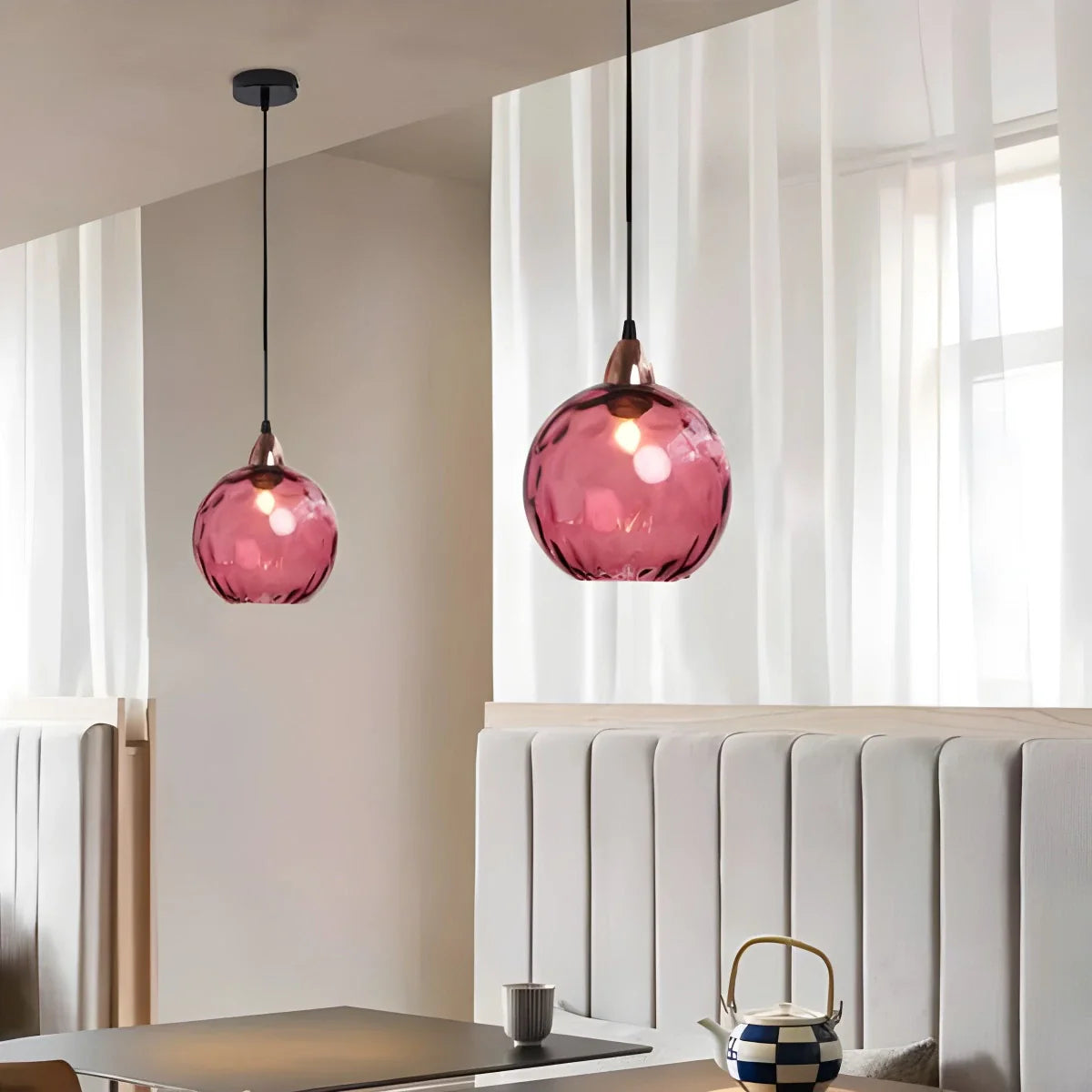 Emiko – Moderne Glas-Hängeleuchte