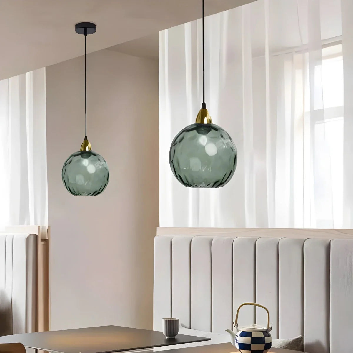 Emiko – Moderne Glas-Hängeleuchte