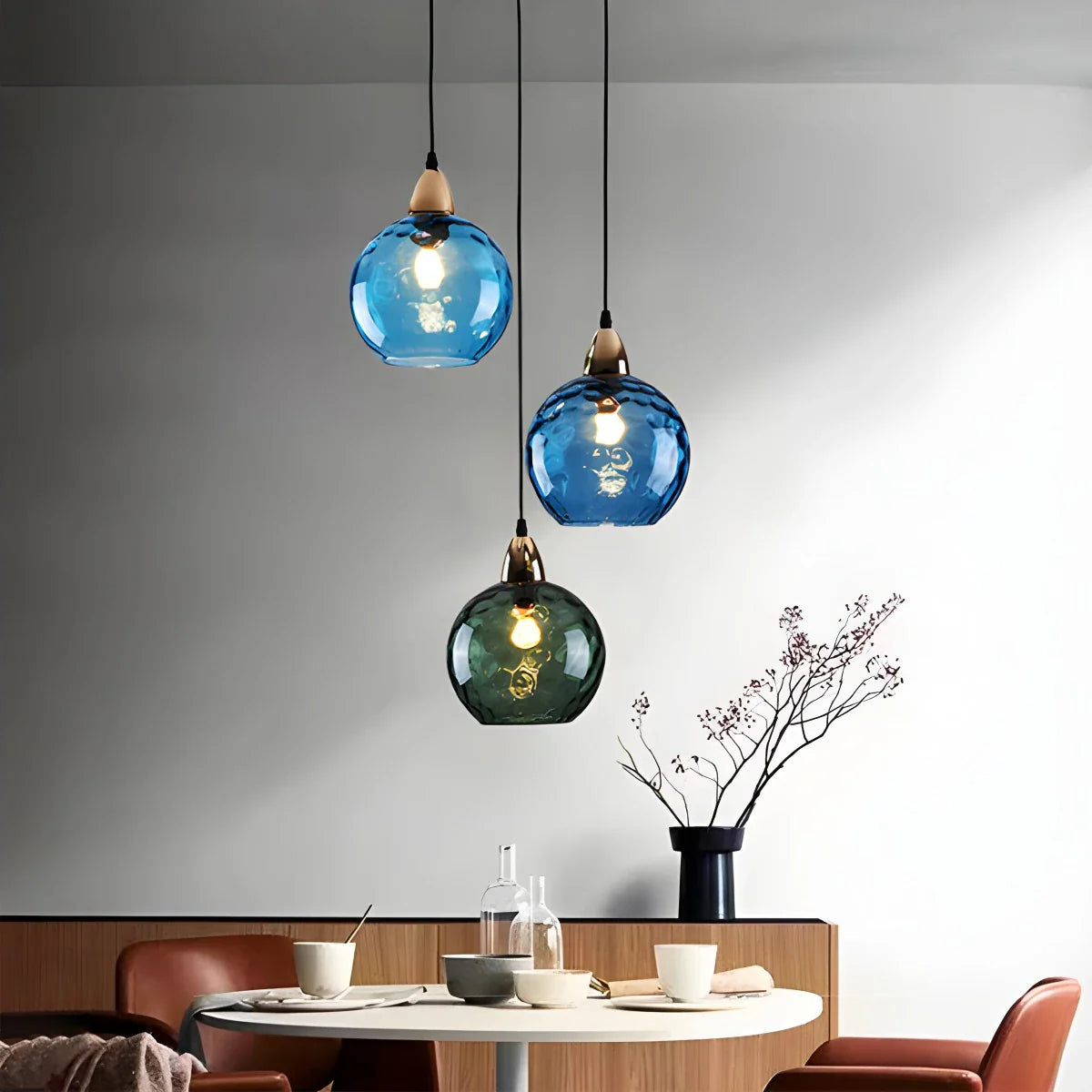Emiko – Moderne Glas-Hängeleuchte