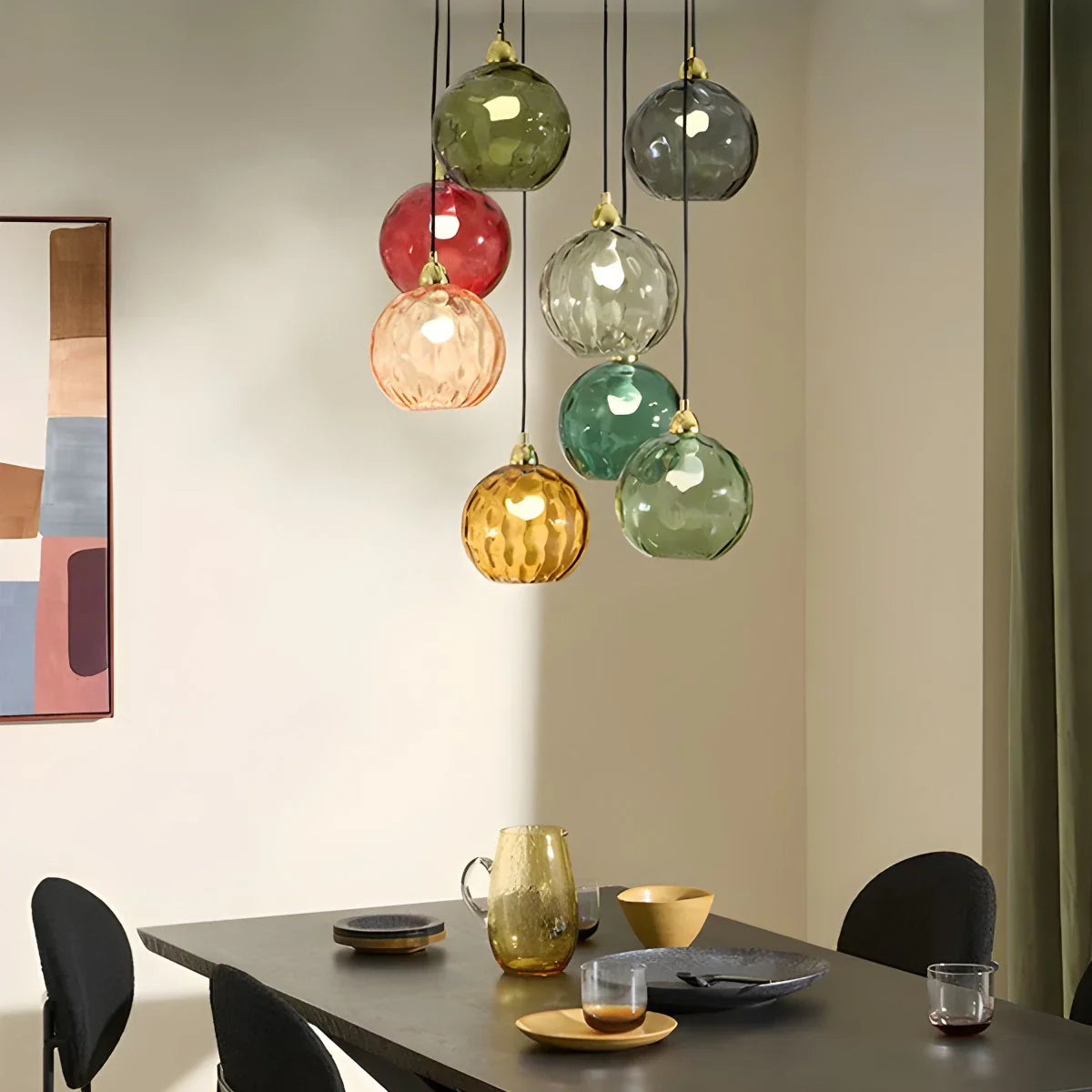 Emiko – Moderne Glas-Hängeleuchte