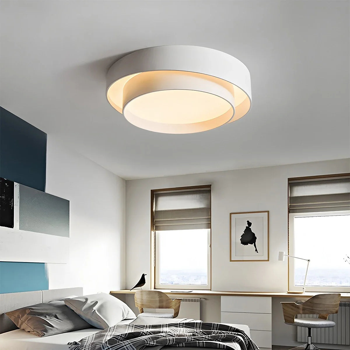 Rikka – Runde LED Deckenleuchte