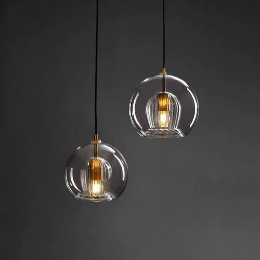Harumi – Minimalistische Glas-Hängeleuchte
