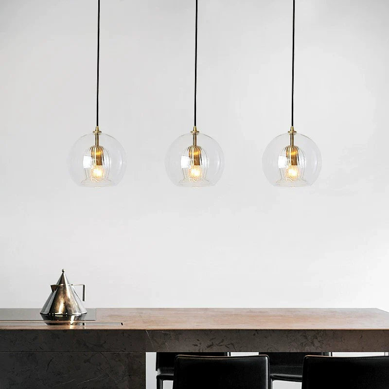 Harumi – Minimalistische Glas-Hängeleuchte