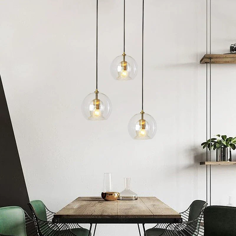 Harumi – Minimalistische Glas-Hängeleuchte
