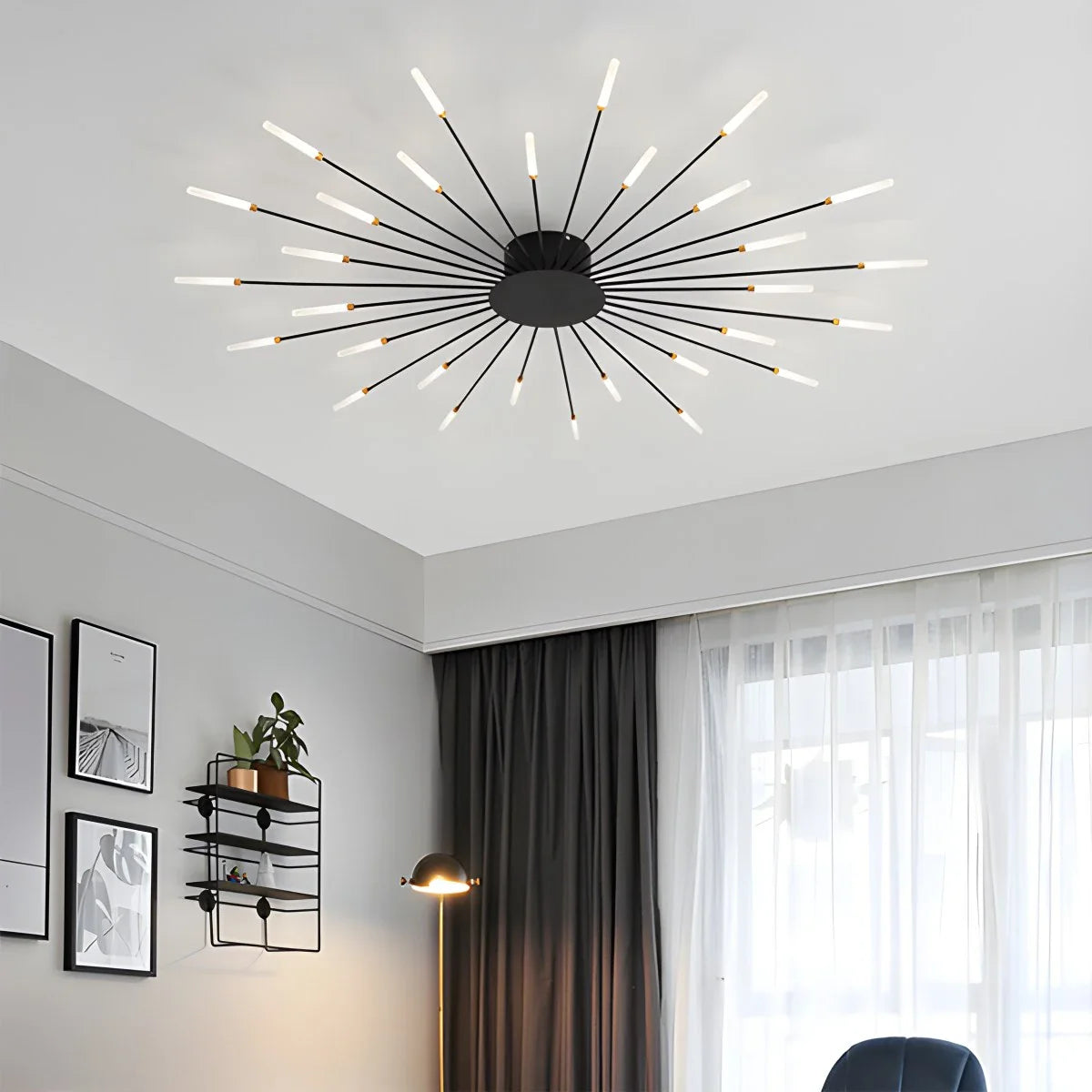 Haruka – Fireworks LED Deckenleuchte