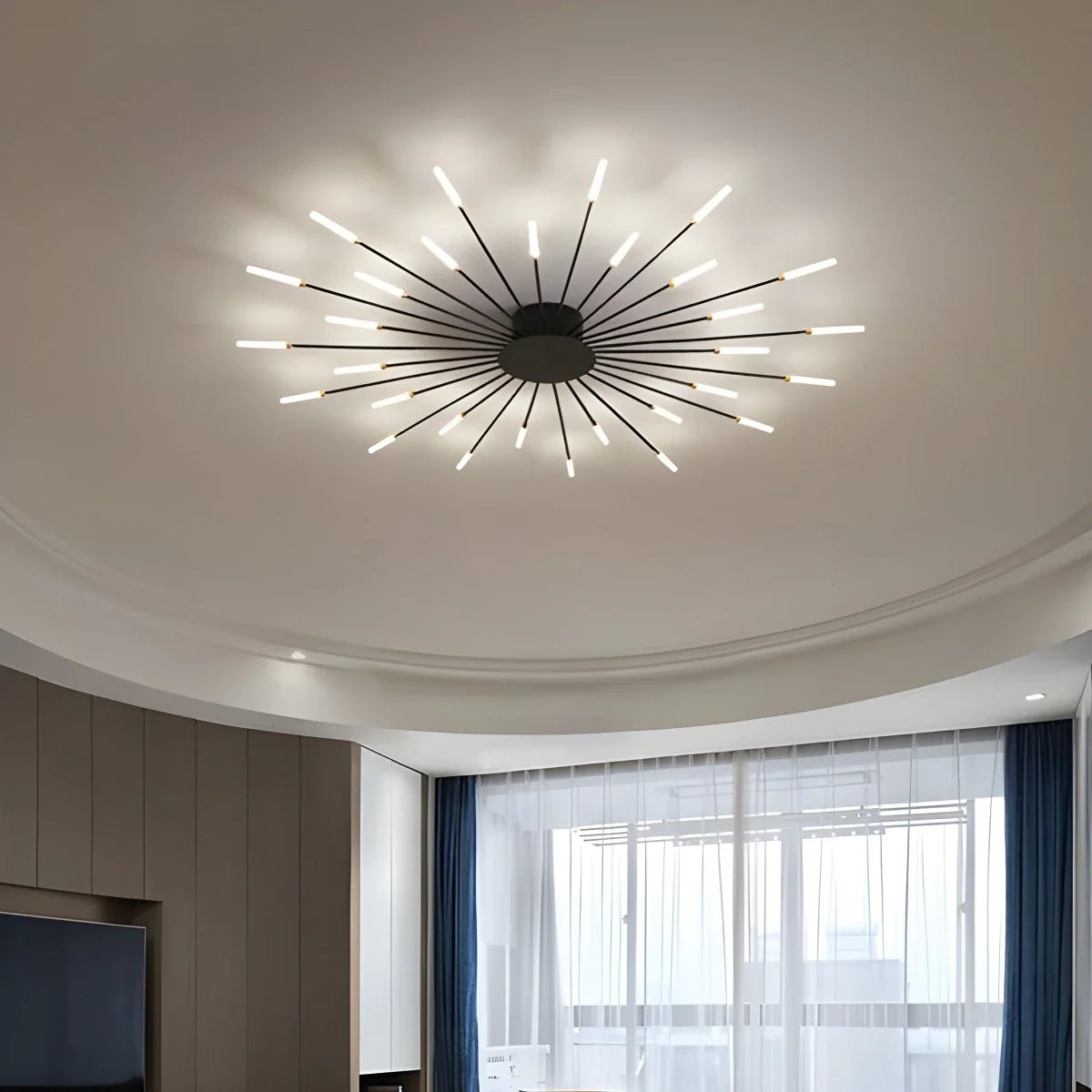 Haruka – Fireworks LED Deckenleuchte