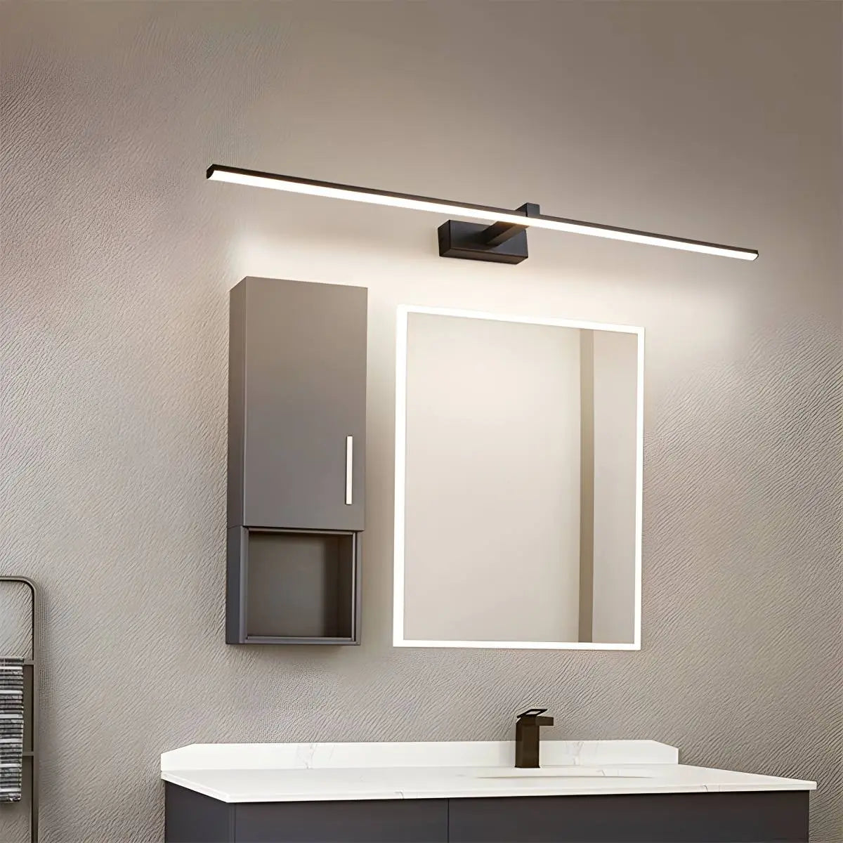 Mizuki – Nordische LED Spiegel-Wandleuchte
