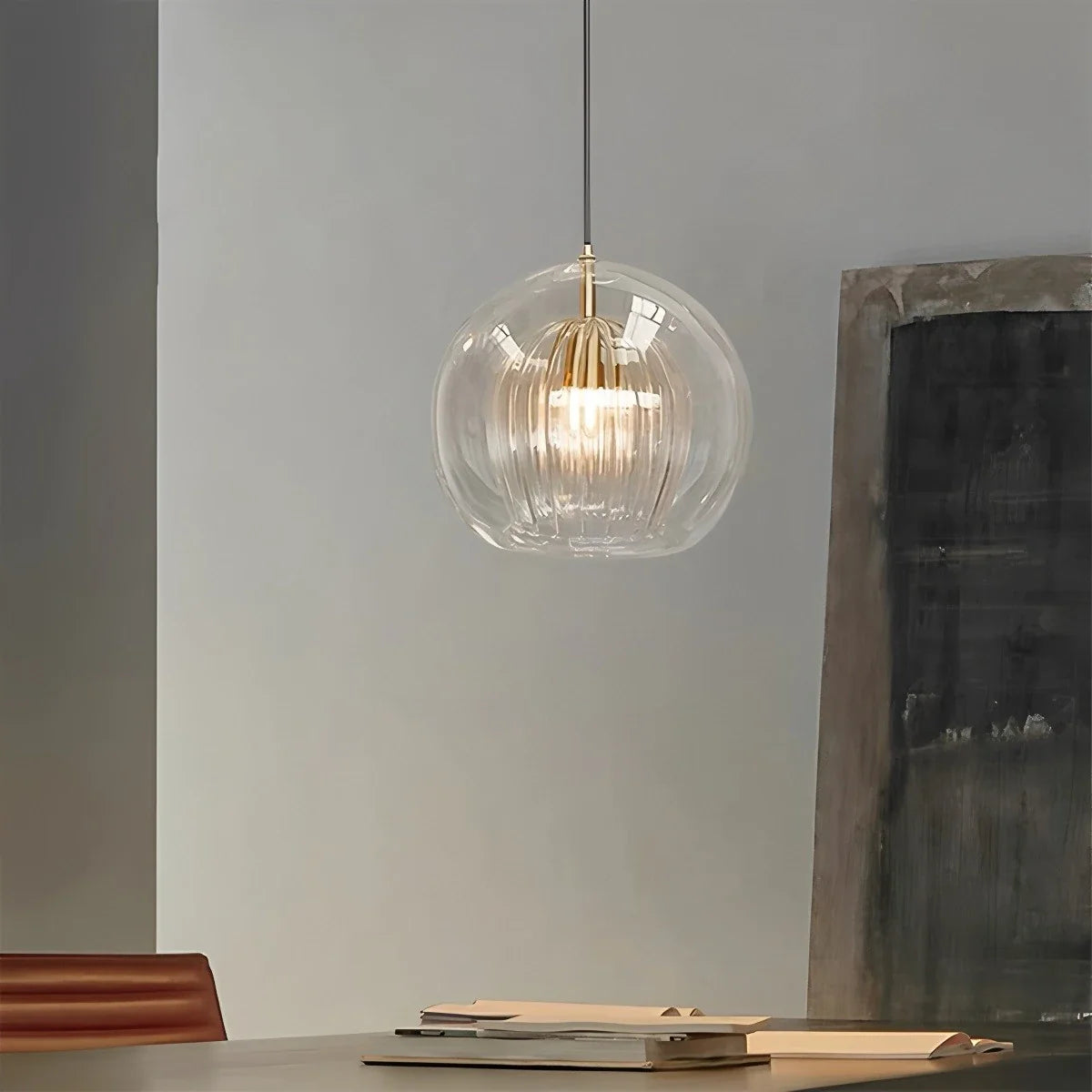 Harumi – Minimalistische Glas-Hängeleuchte