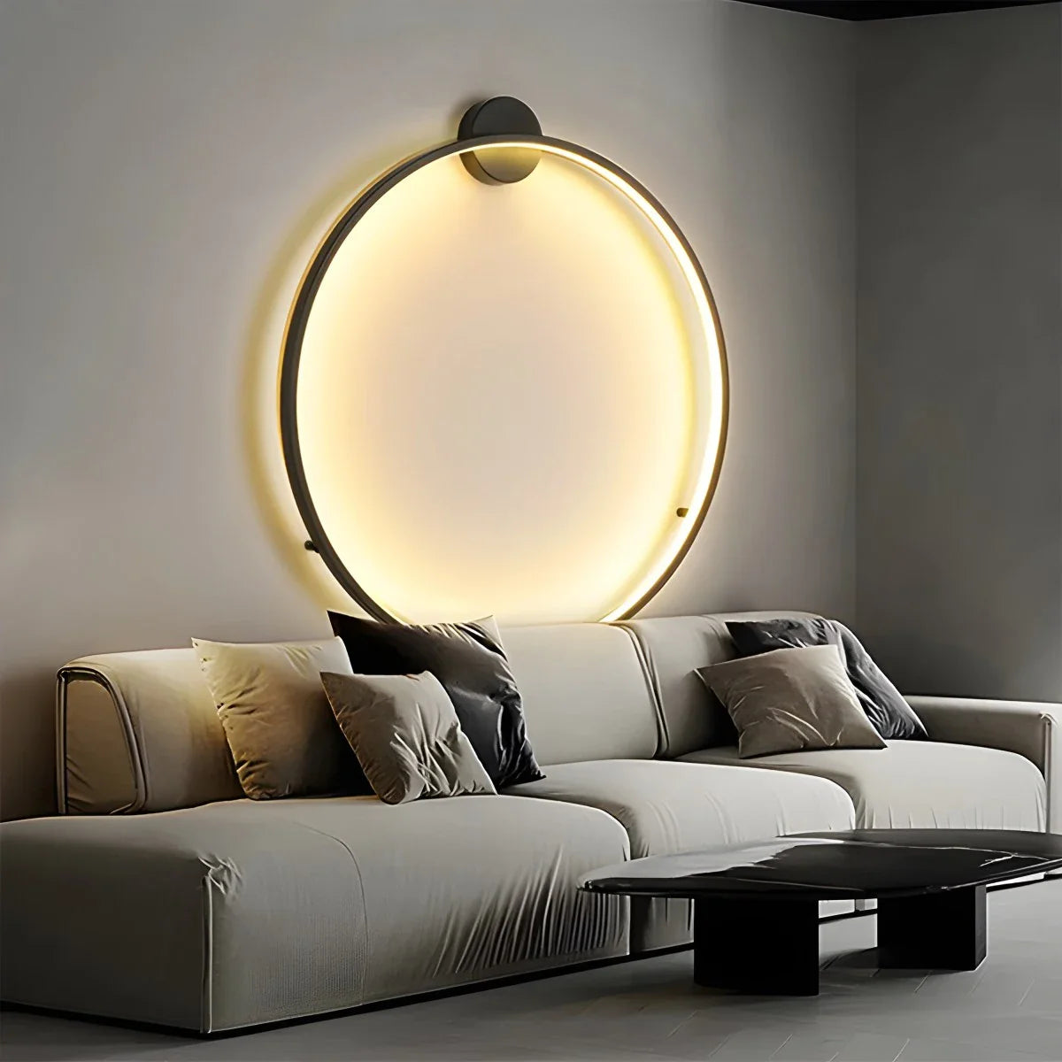 Mika – Light Luxury Kreis-Wandleuchte