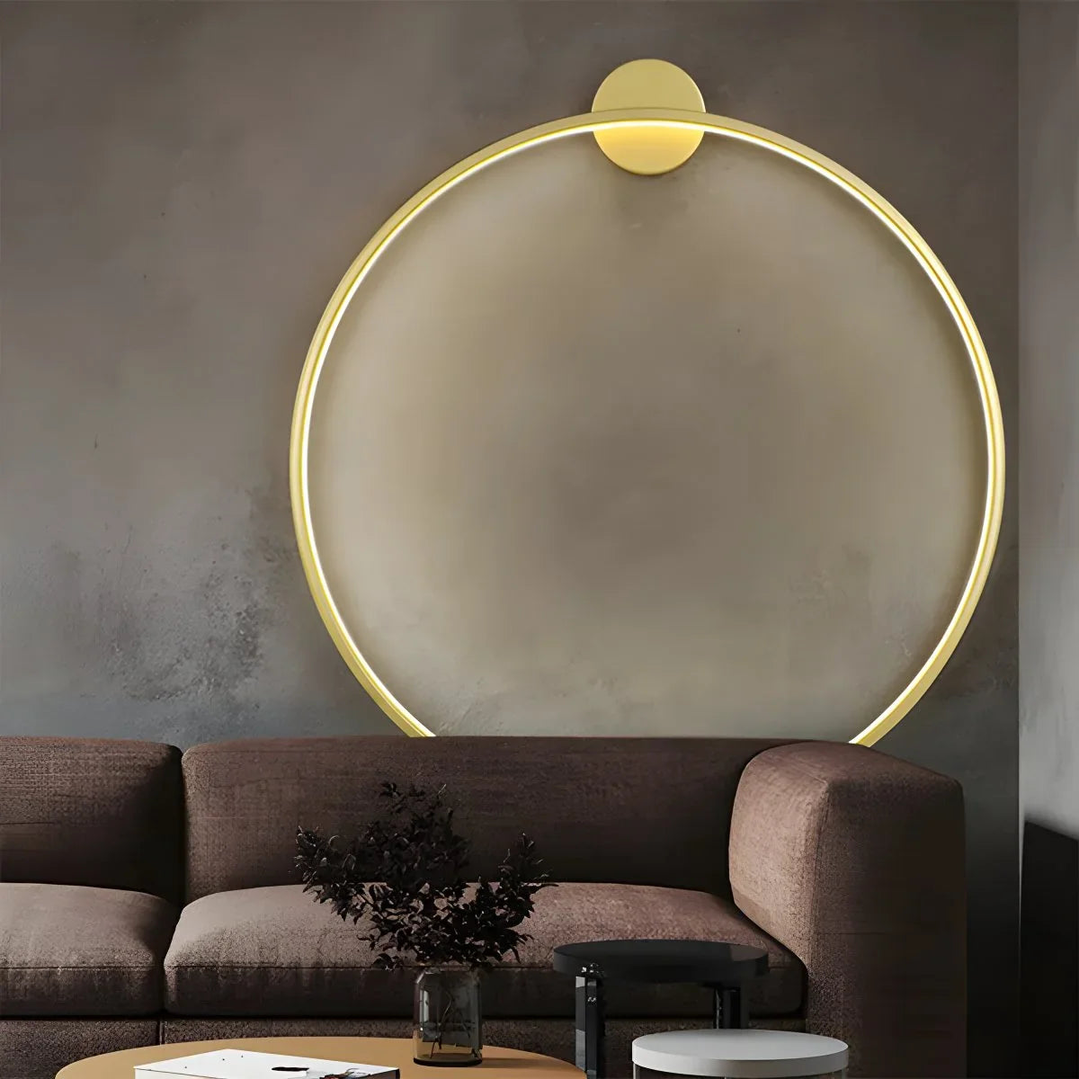 Mika – Light Luxury Kreis-Wandleuchte