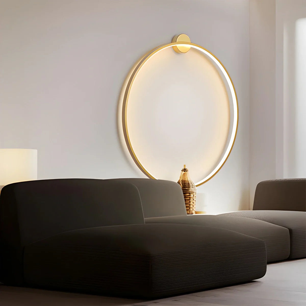 Mika – Light Luxury Kreis-Wandleuchte