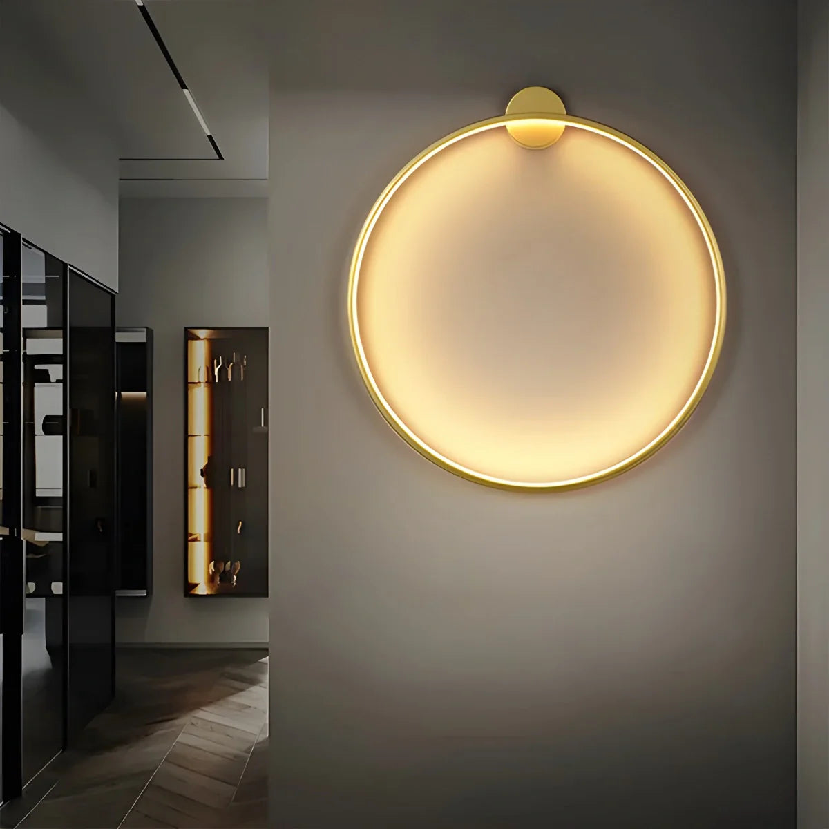 Mika – Light Luxury Kreis-Wandleuchte