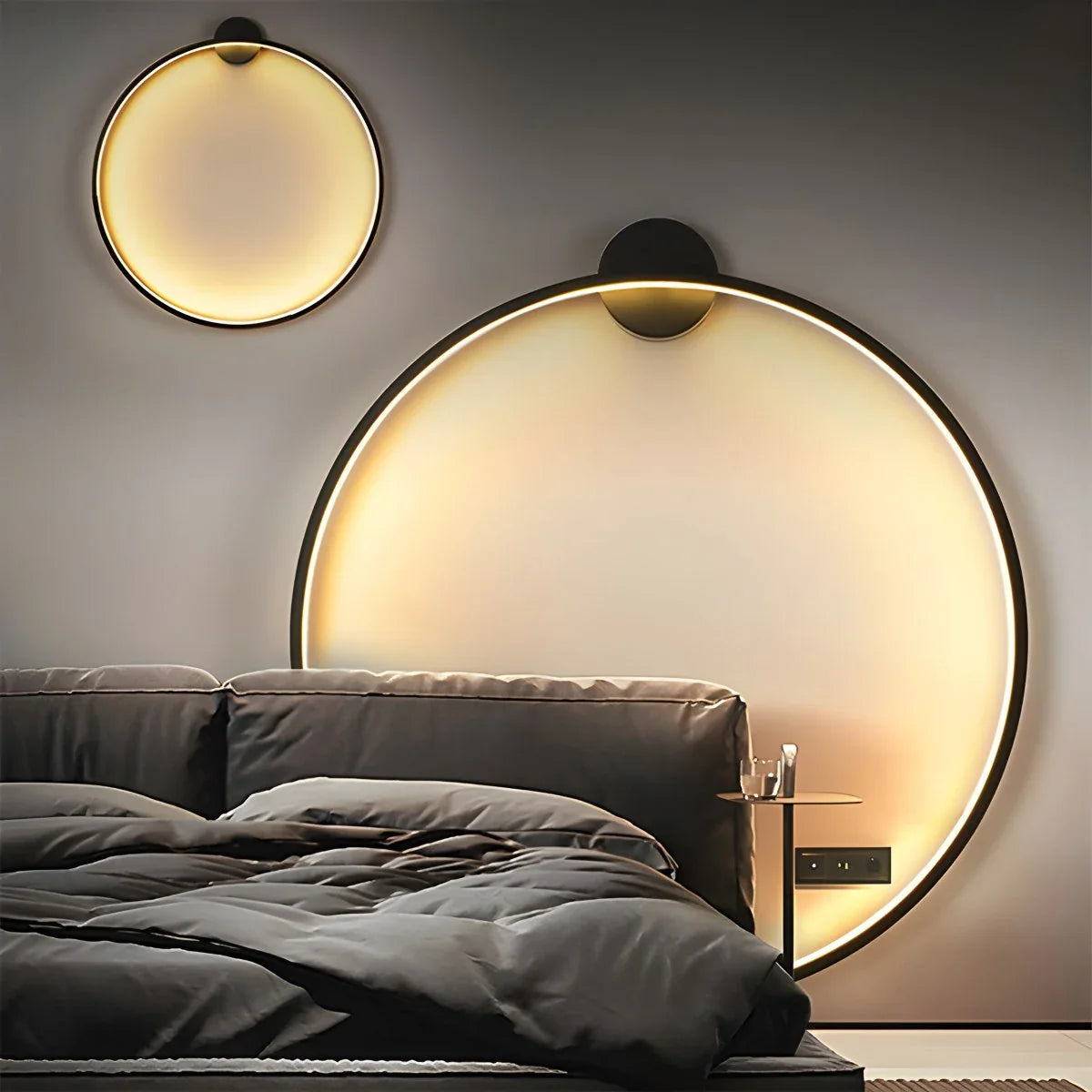Mika – Light Luxury Kreis-Wandleuchte